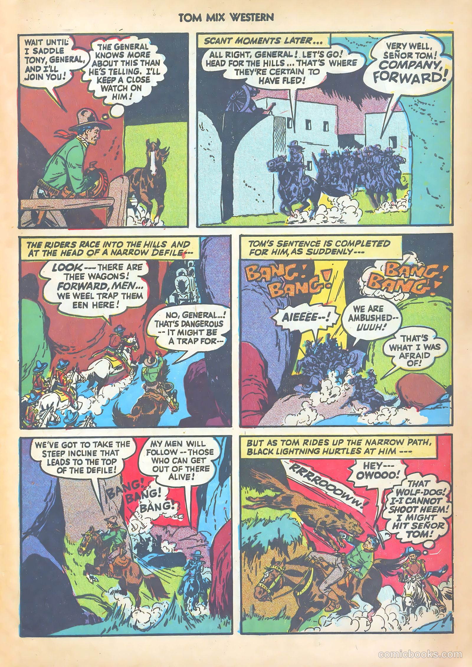 Tom Mix Western #12 — page 9 of 52