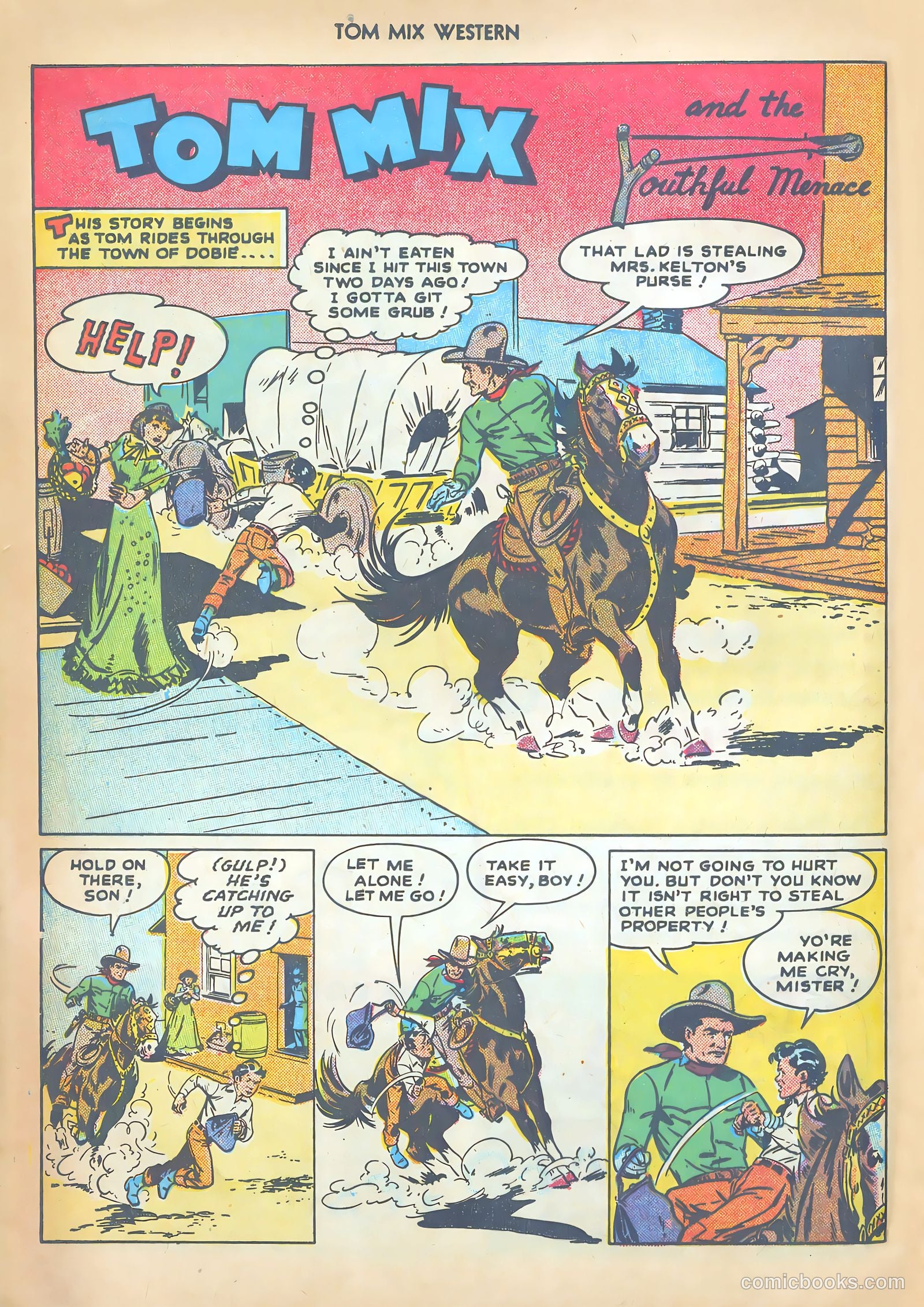 Tom Mix Western #12 — page 16 of 52