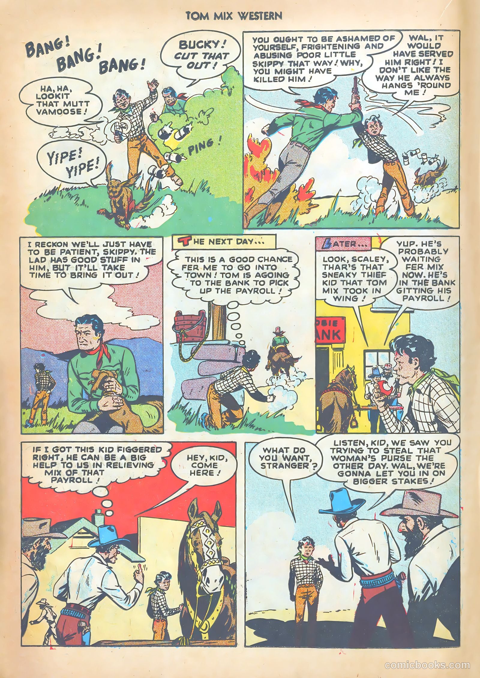 Tom Mix Western #12 — page 18 of 52