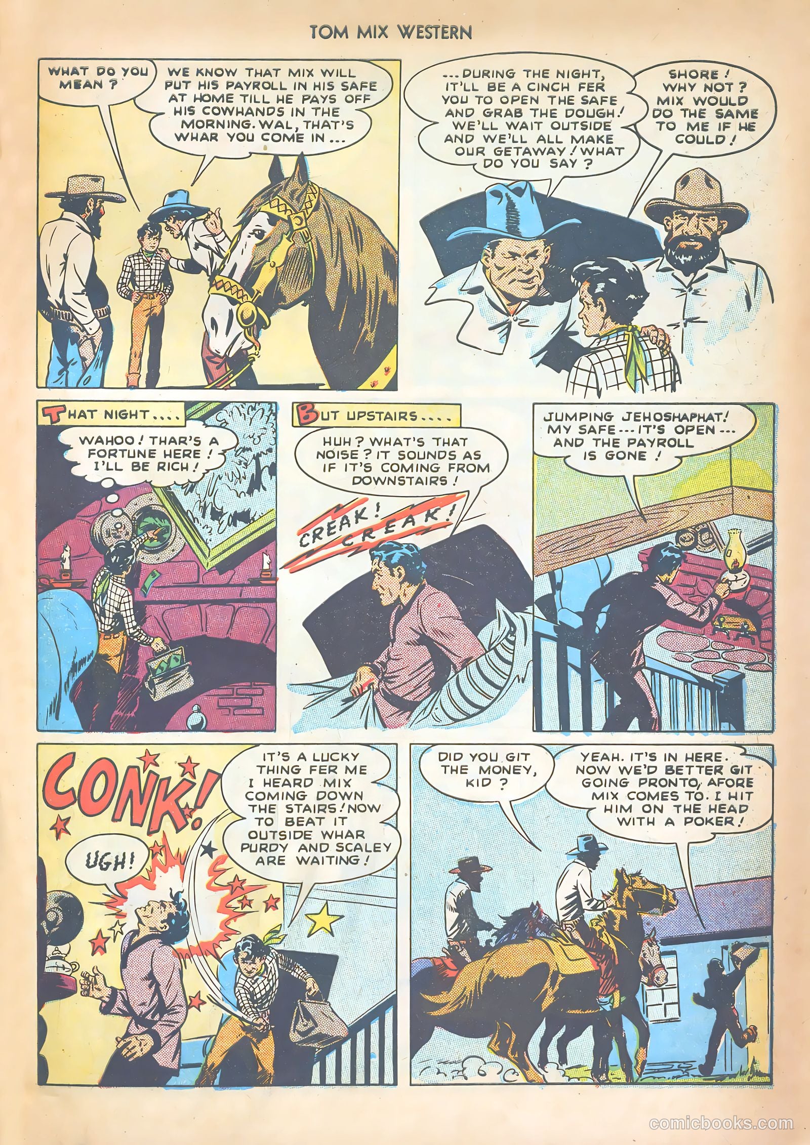 Tom Mix Western #12 — page 19 of 52