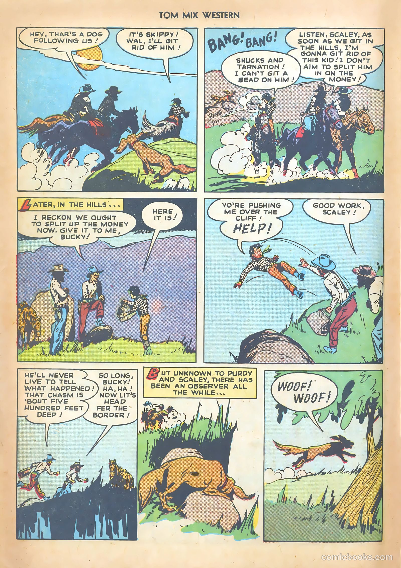 Tom Mix Western #12 — page 20 of 52