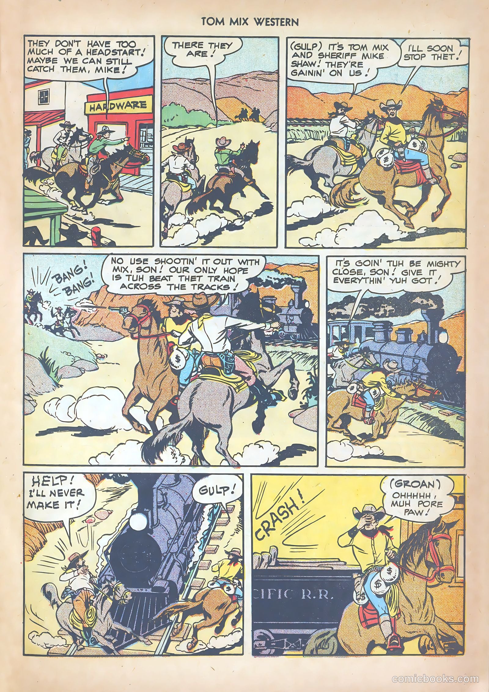 Tom Mix Western #12 — page 25 of 52