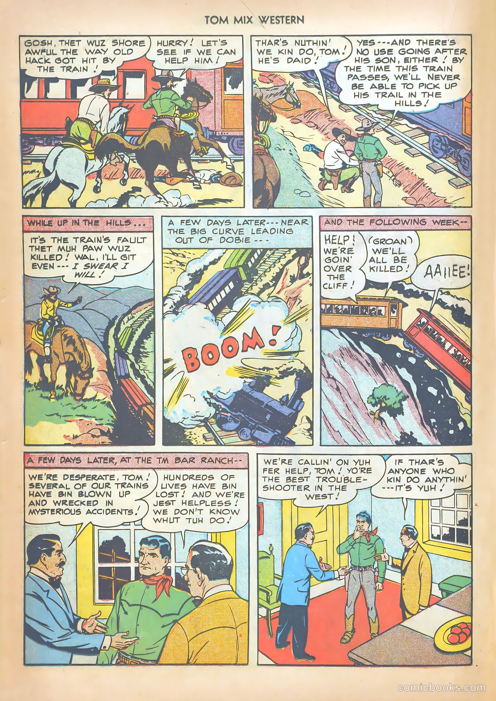 Tom Mix Western #12 — page 26 of 52