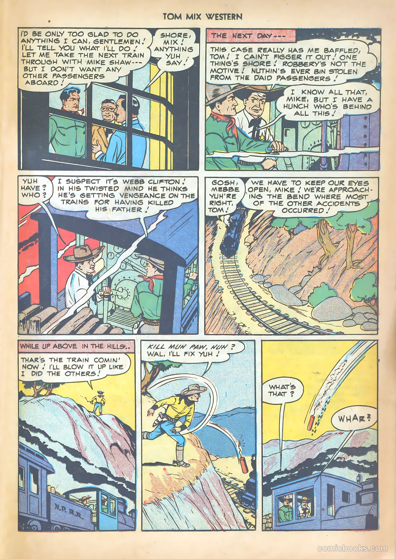 Tom Mix Western #12 — page 27 of 52