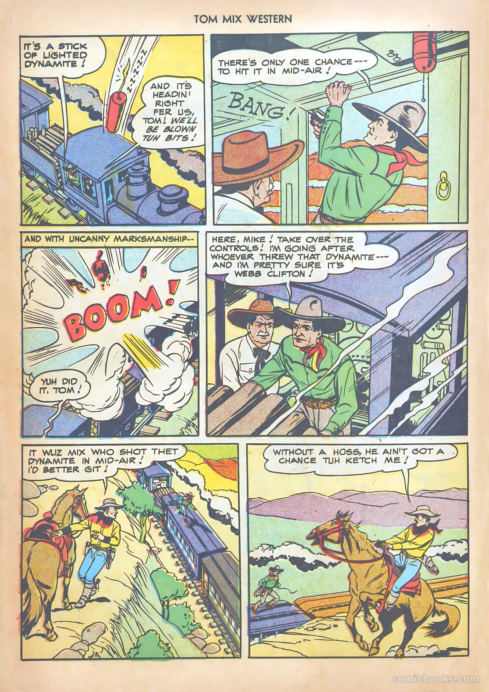 Tom Mix Western #12 — page 28 of 52