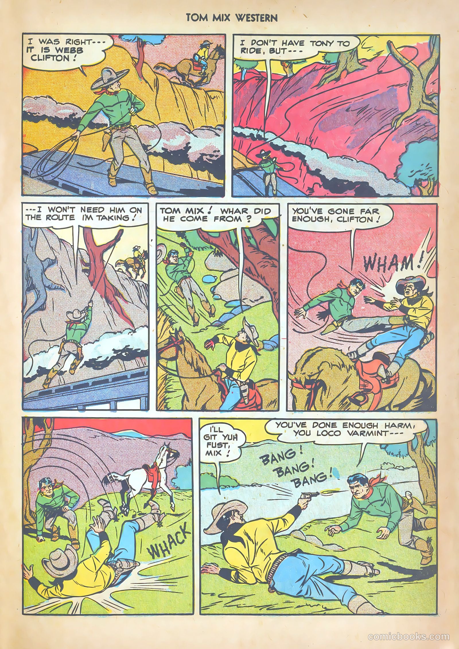 Tom Mix Western #12 — page 29 of 52