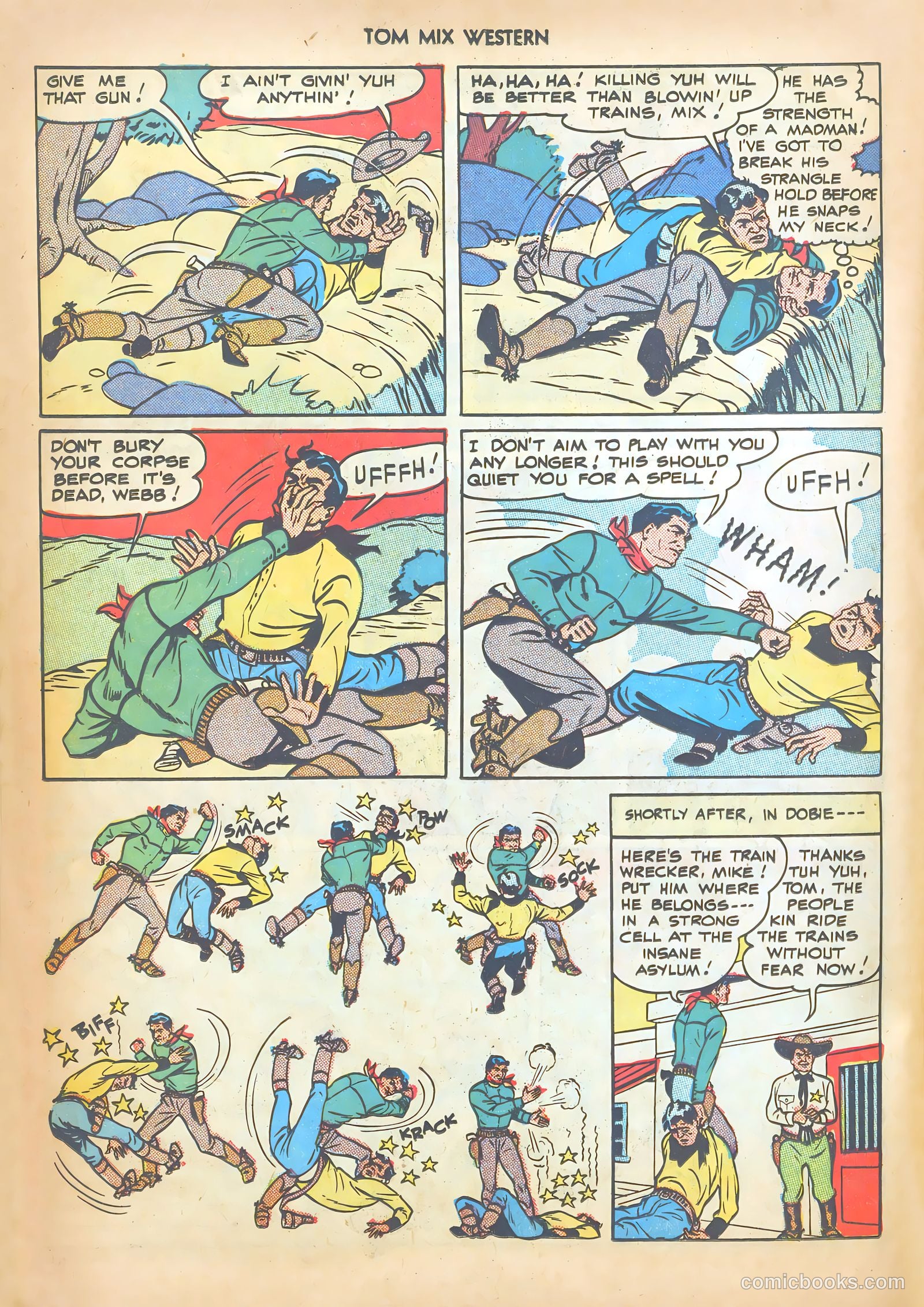 Tom Mix Western #12 — page 30 of 52