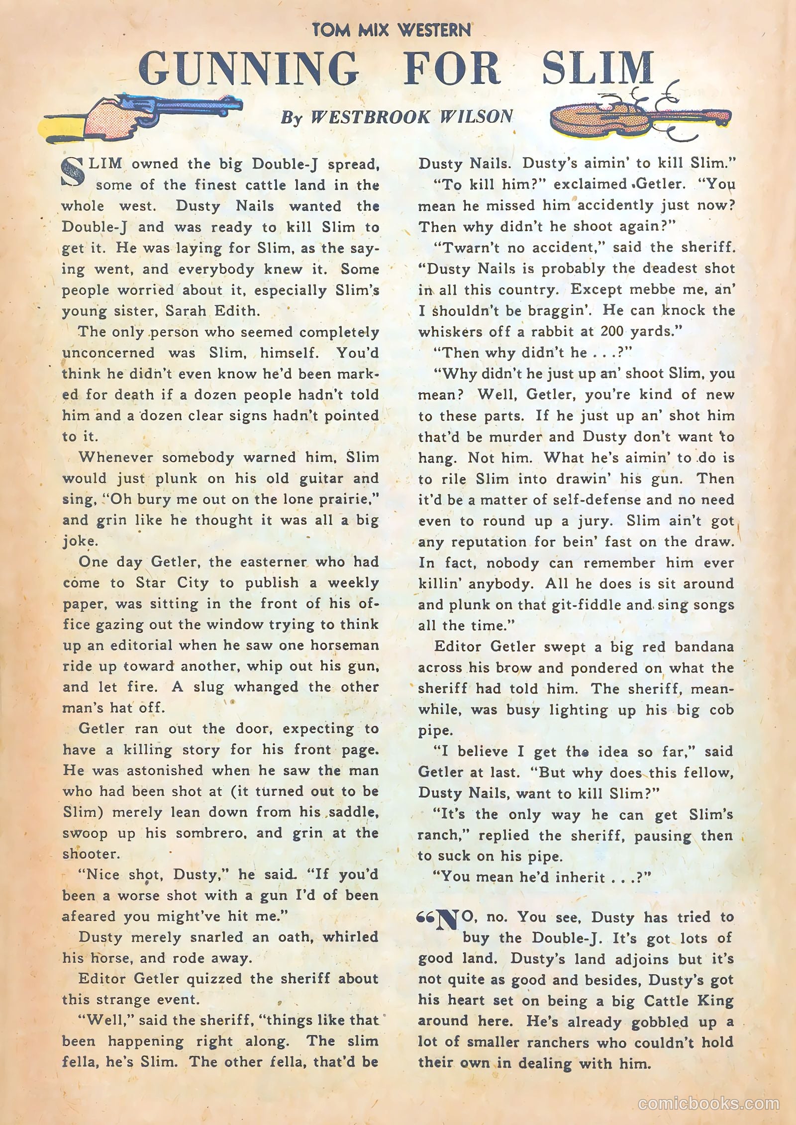 Tom Mix Western #12 — page 32 of 52