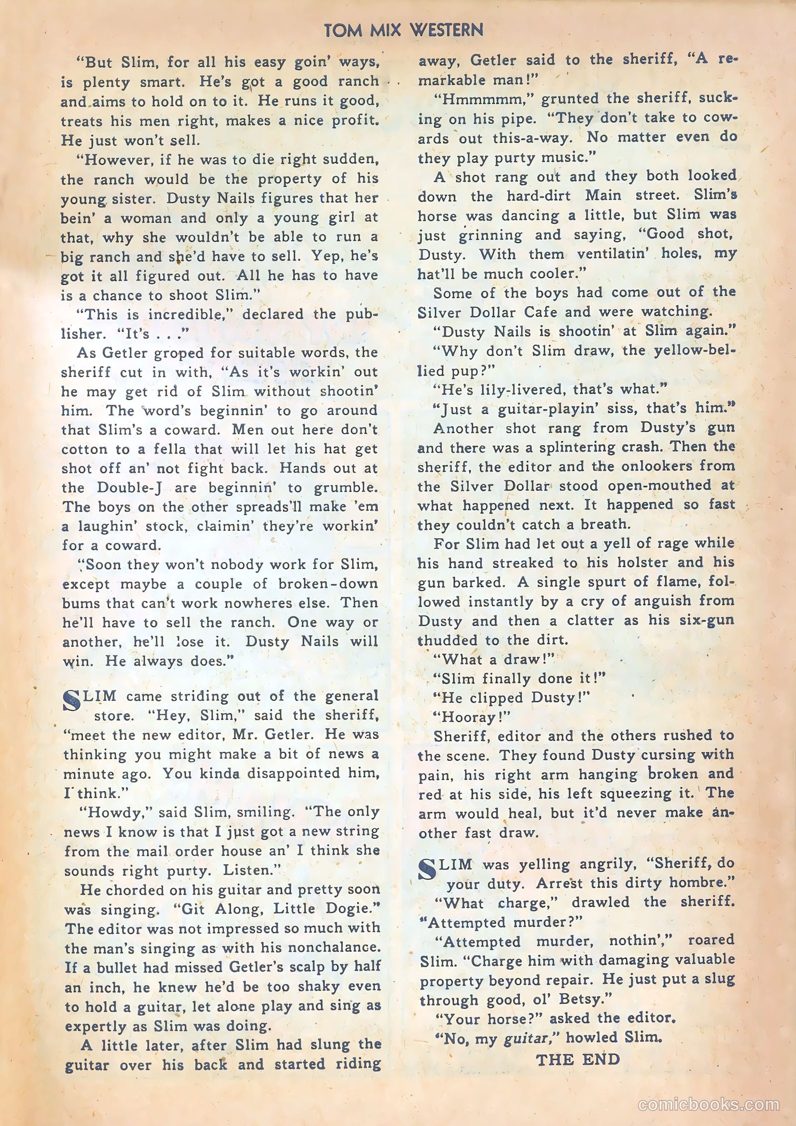 Tom Mix Western #12 — page 33 of 52