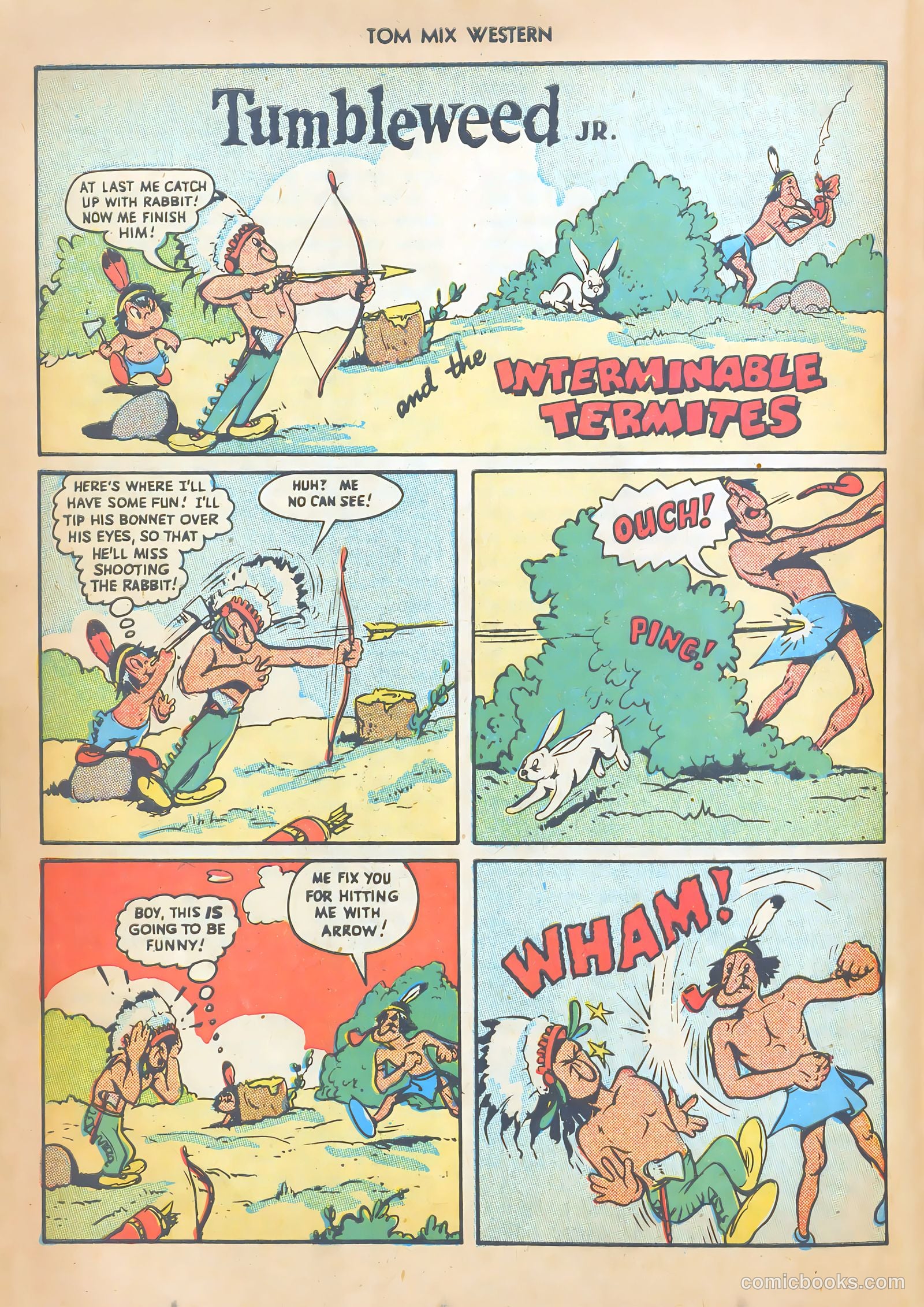 Tom Mix Western #12 — page 34 of 52