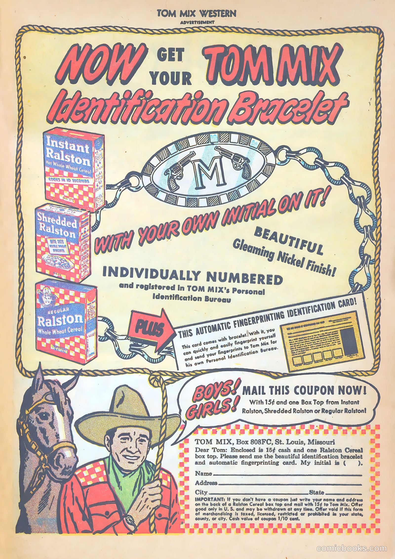 Tom Mix Western #12 — page 41 of 52