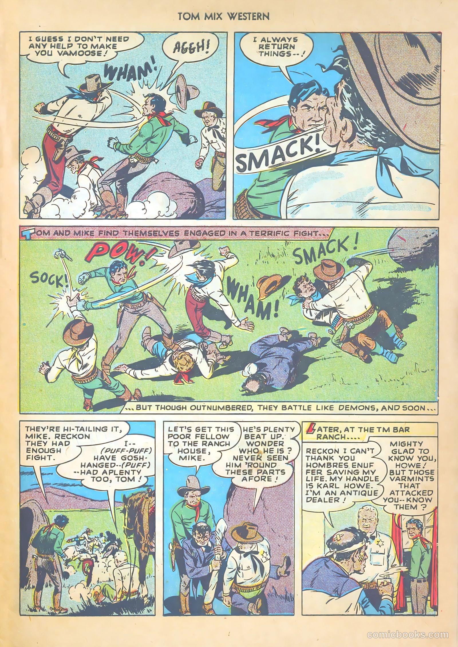 Tom Mix Western #12 — page 43 of 52