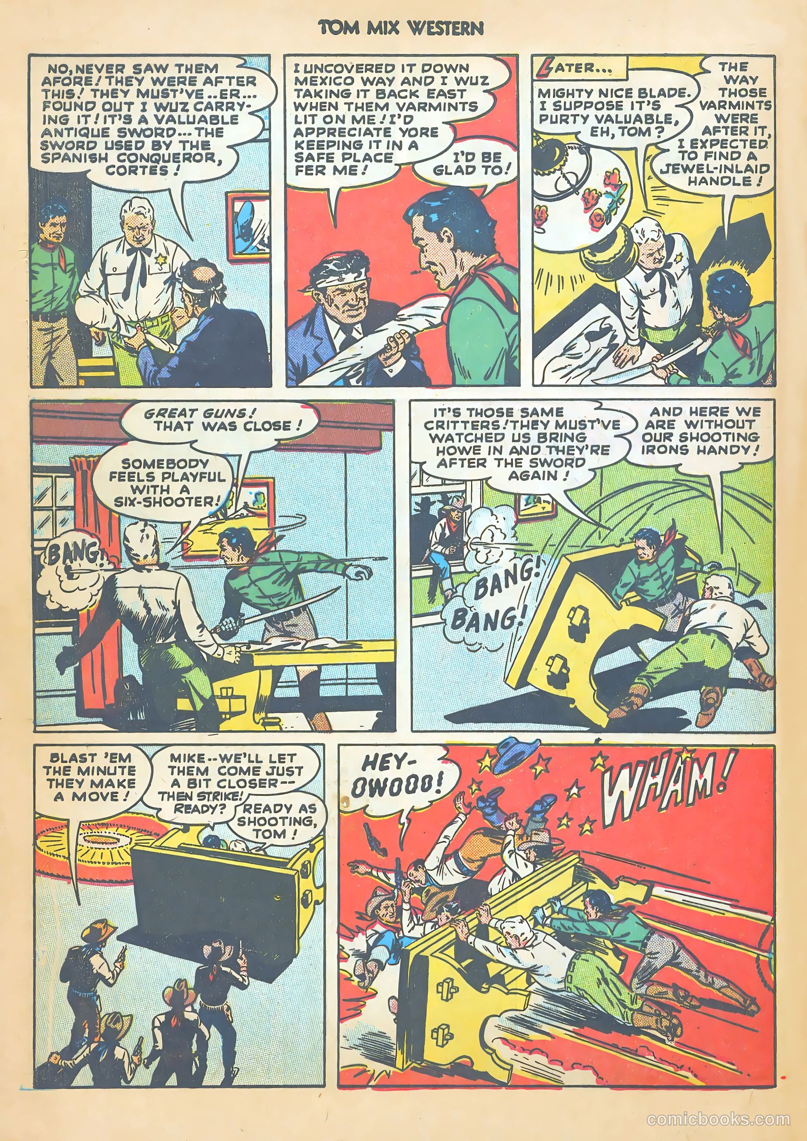 Tom Mix Western #12 — page 44 of 52