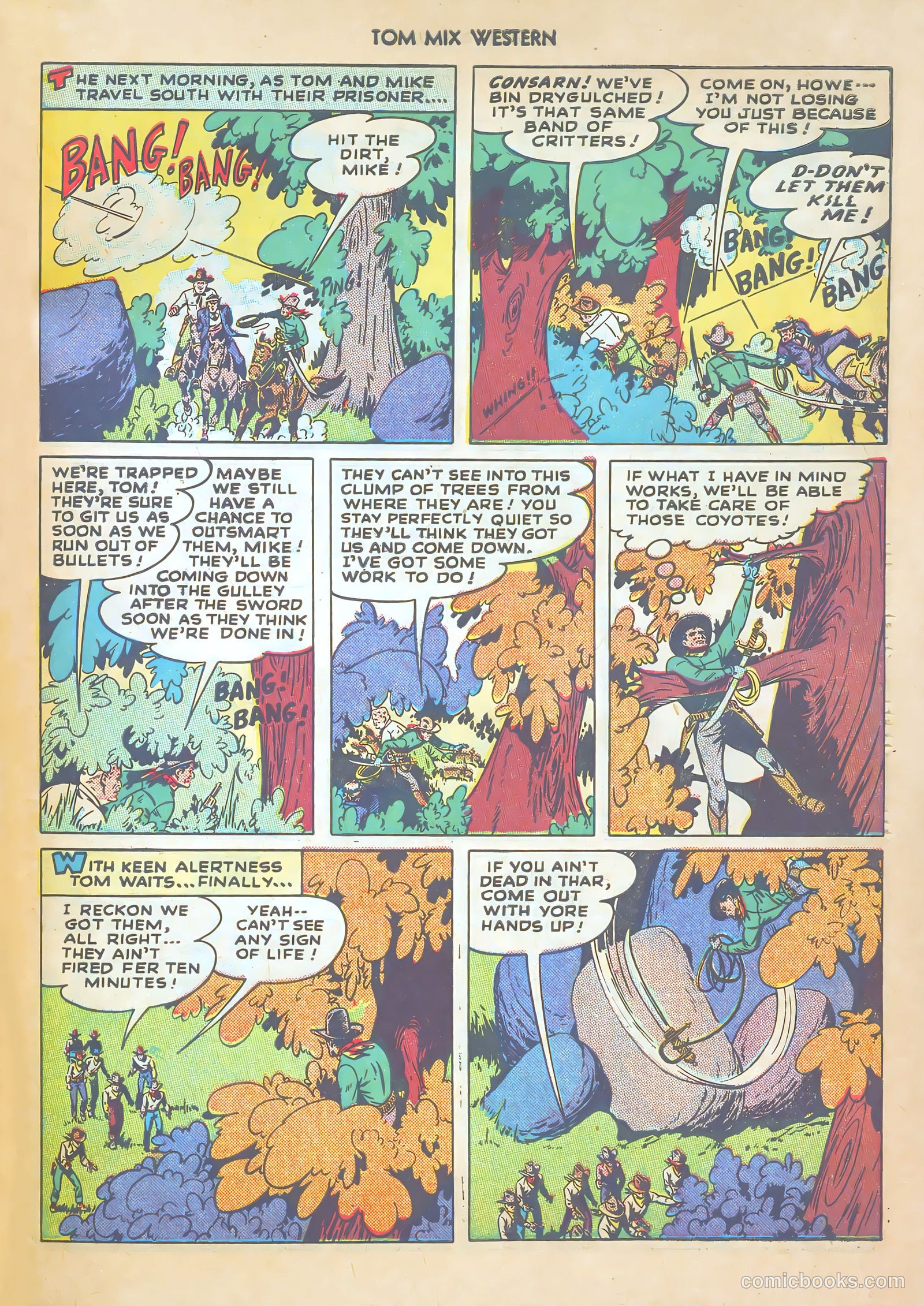 Tom Mix Western #12 — page 47 of 52