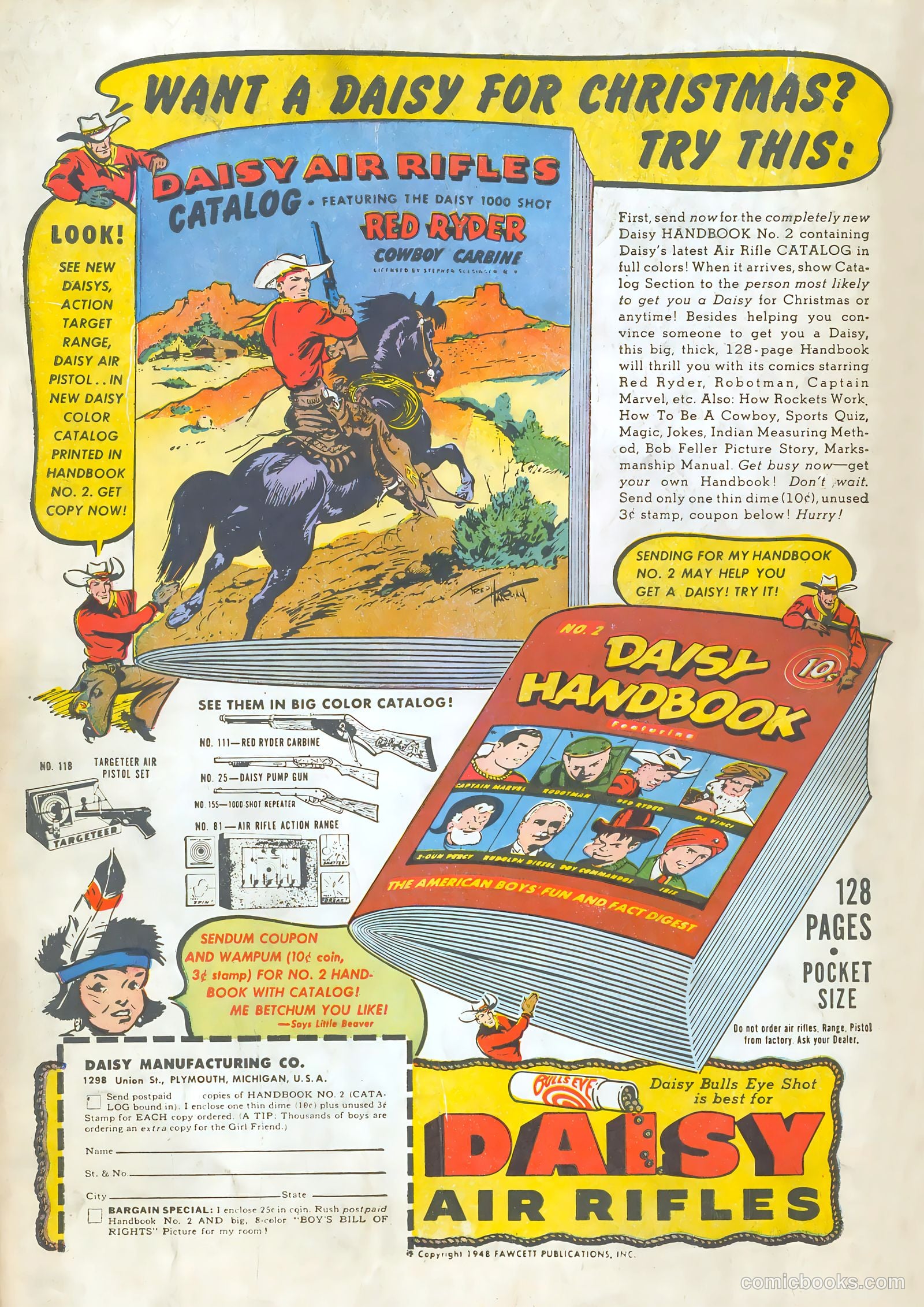 Tom Mix Western #12 — page 52 of 52