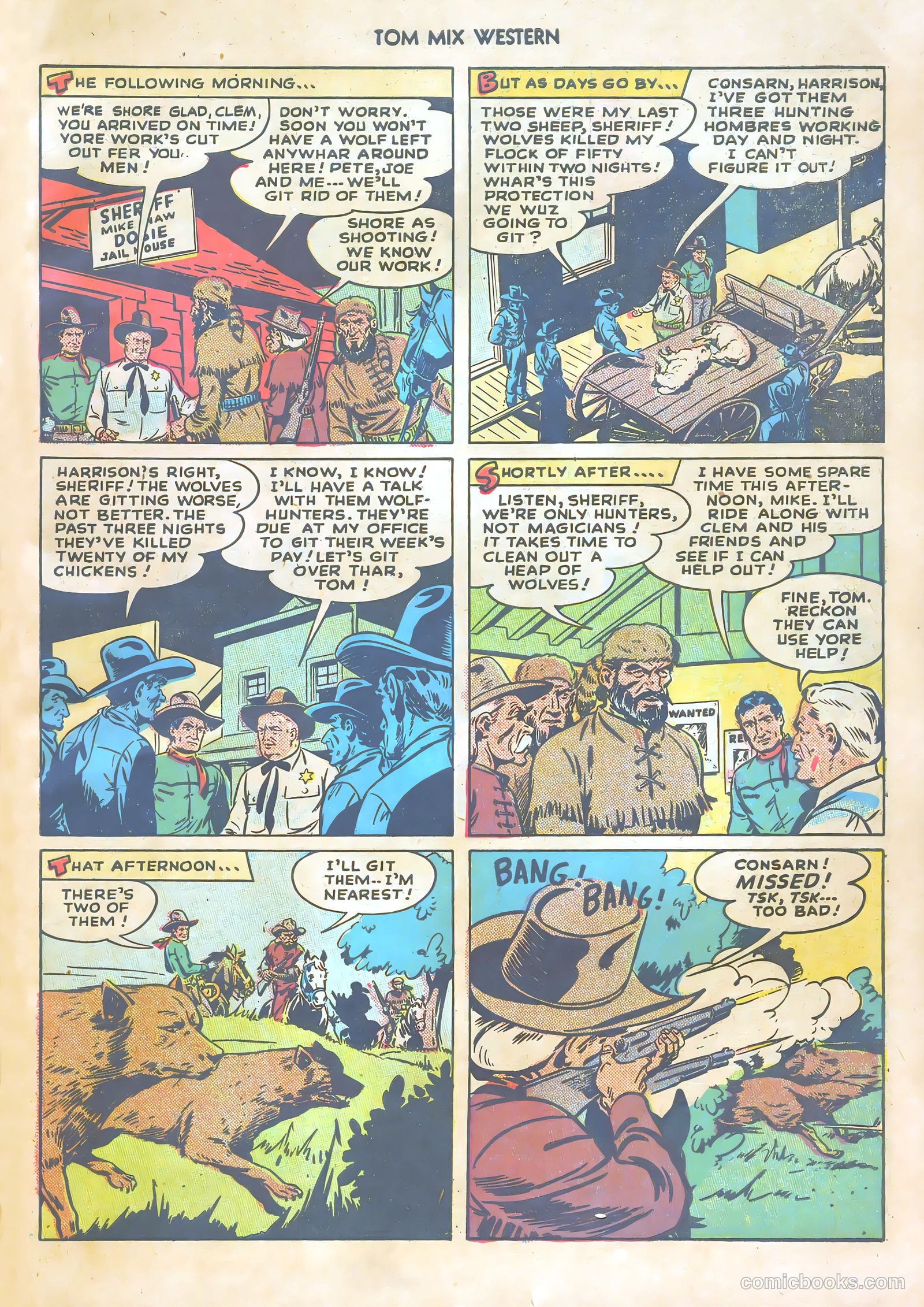 Tom Mix Western #13 — page 7 of 52