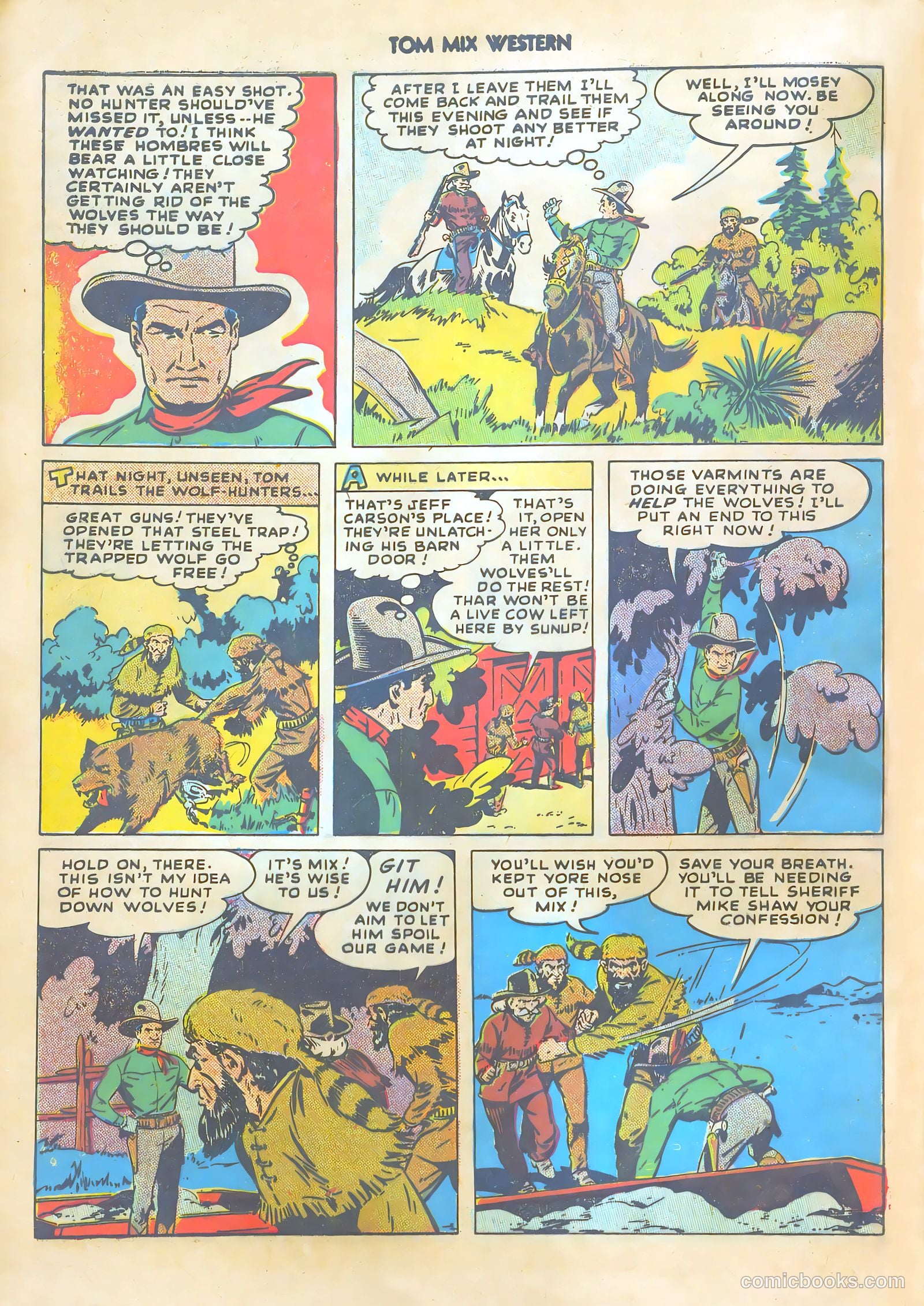 Tom Mix Western #13 — page 8 of 52