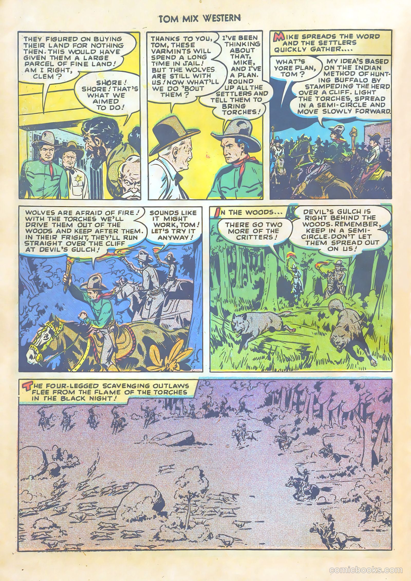 Tom Mix Western #13 — page 10 of 52