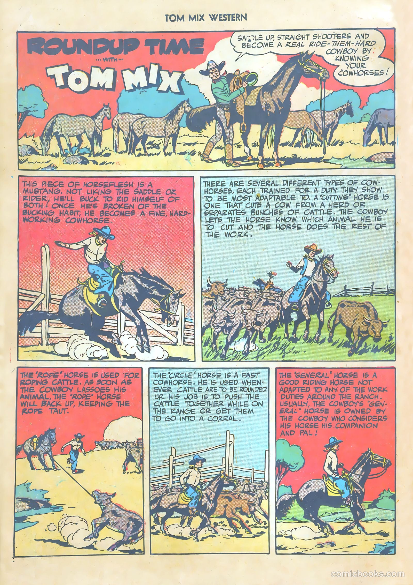 Tom Mix Western #13 — page 14 of 52