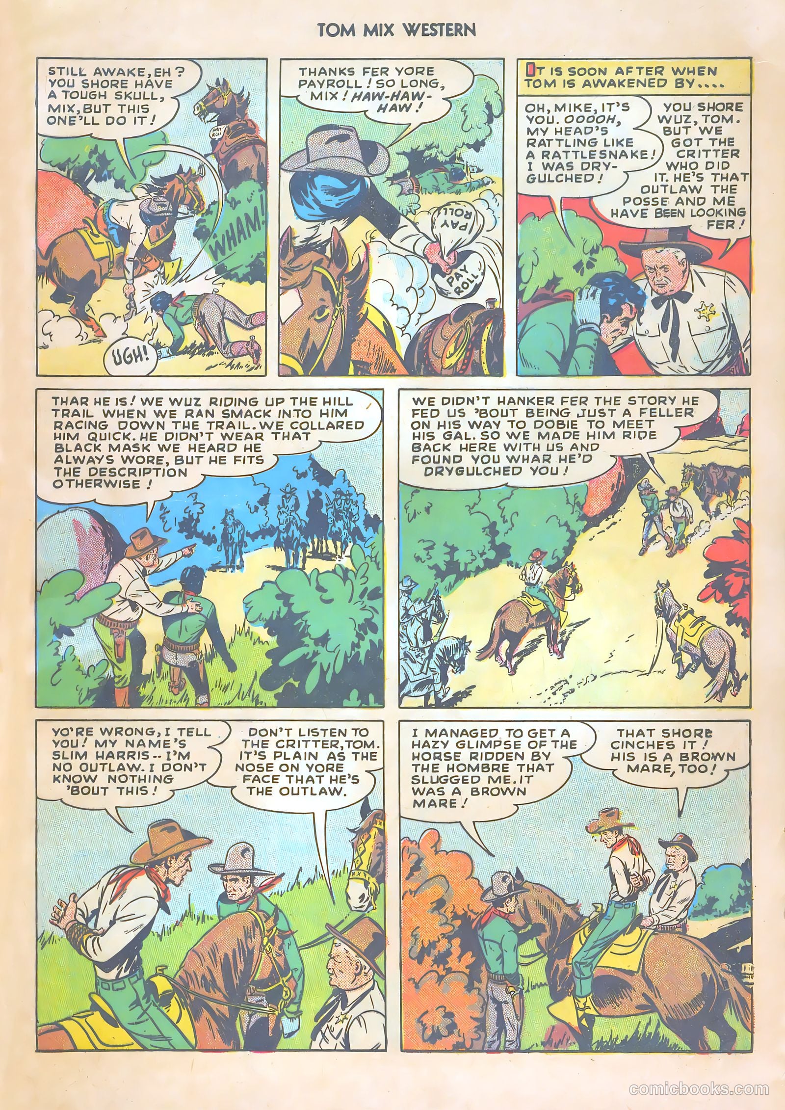 Tom Mix Western #13 — page 17 of 52