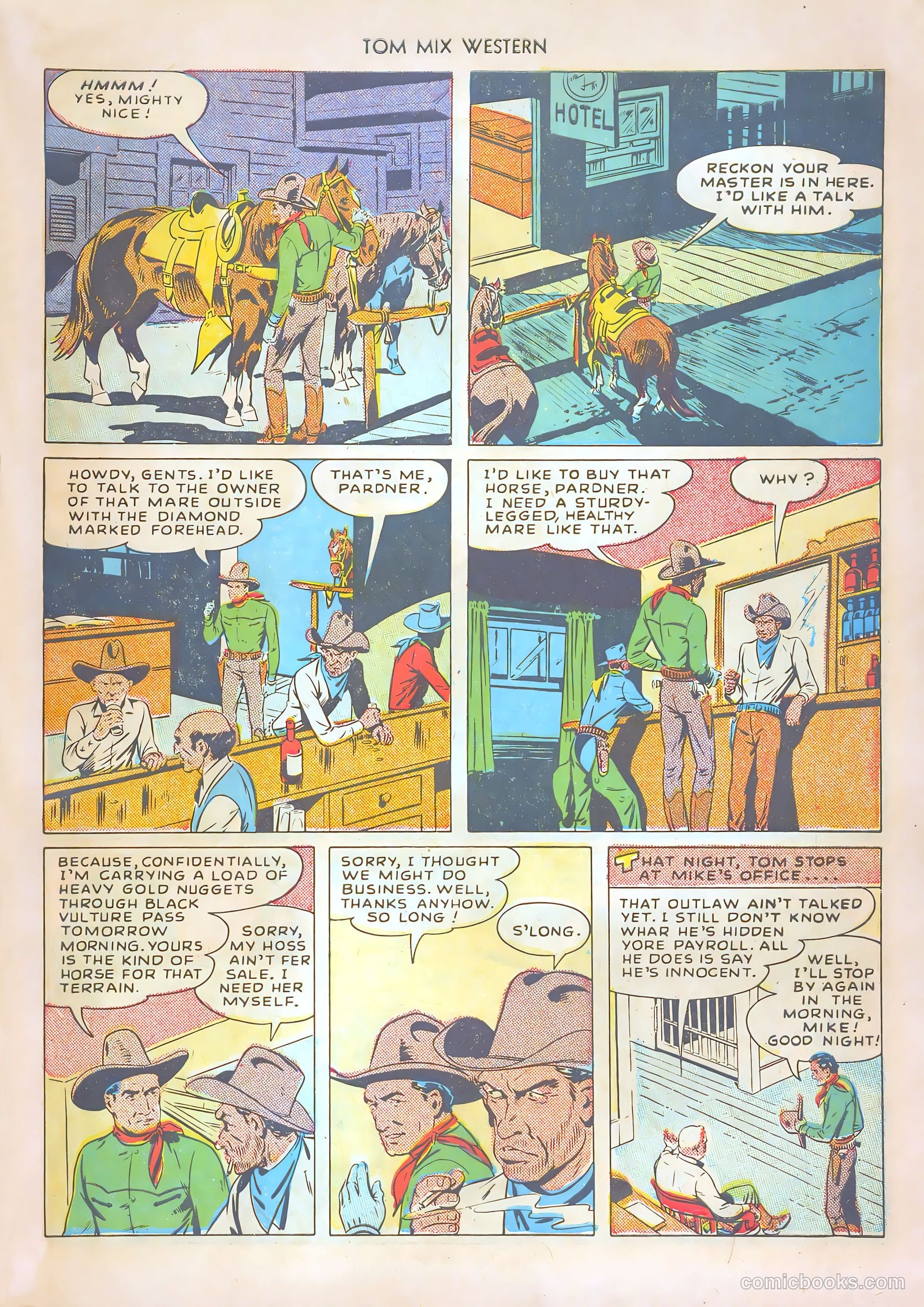 Tom Mix Western #13 — page 19 of 52