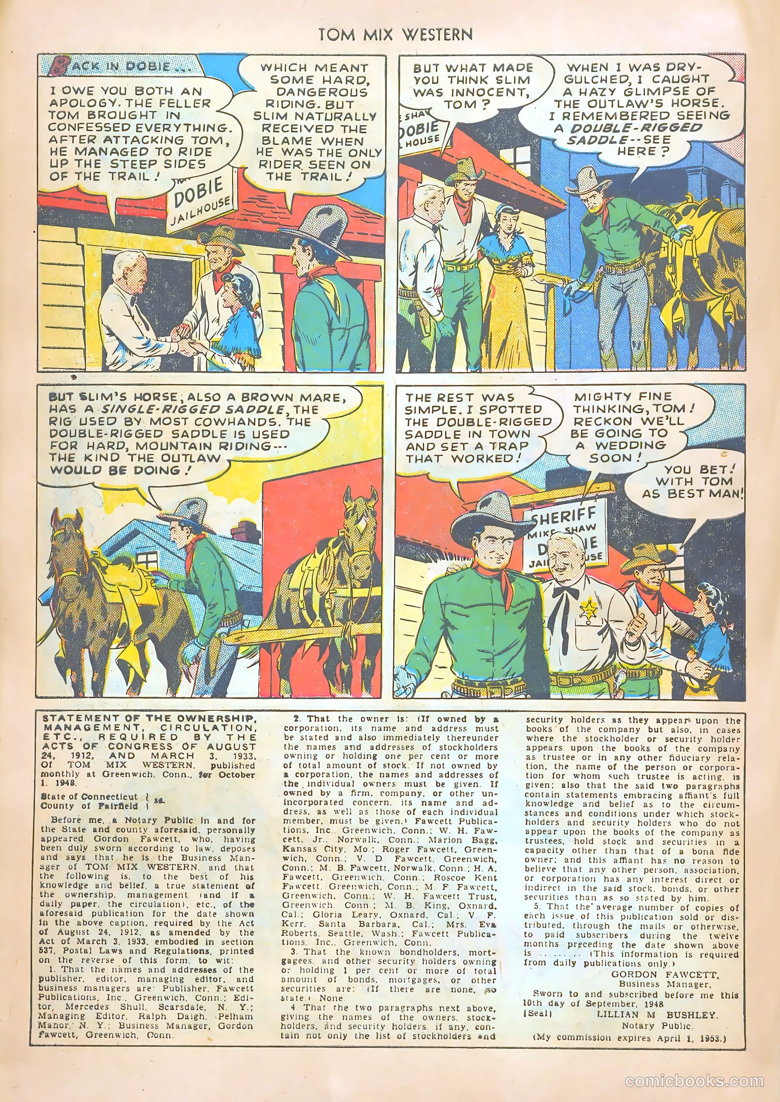 Tom Mix Western #13 — page 22 of 52