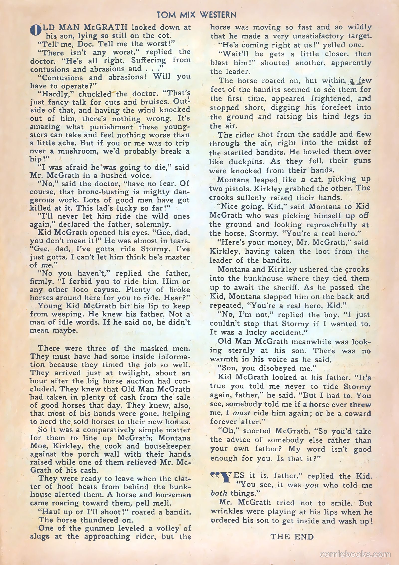 Tom Mix Western #13 — page 25 of 52