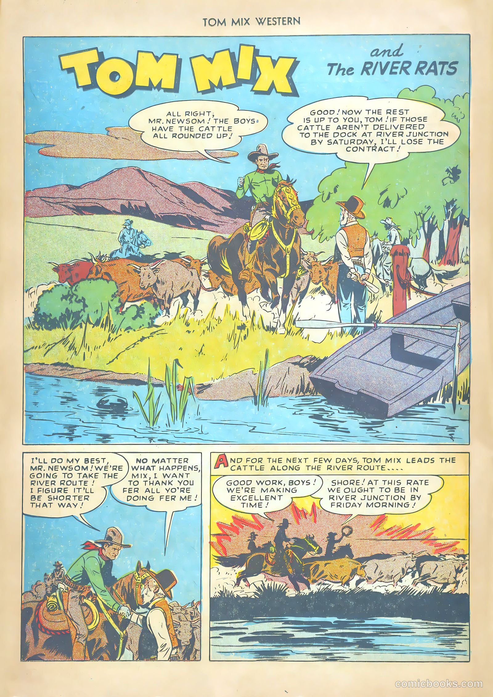 Tom Mix Western #13 — page 26 of 52