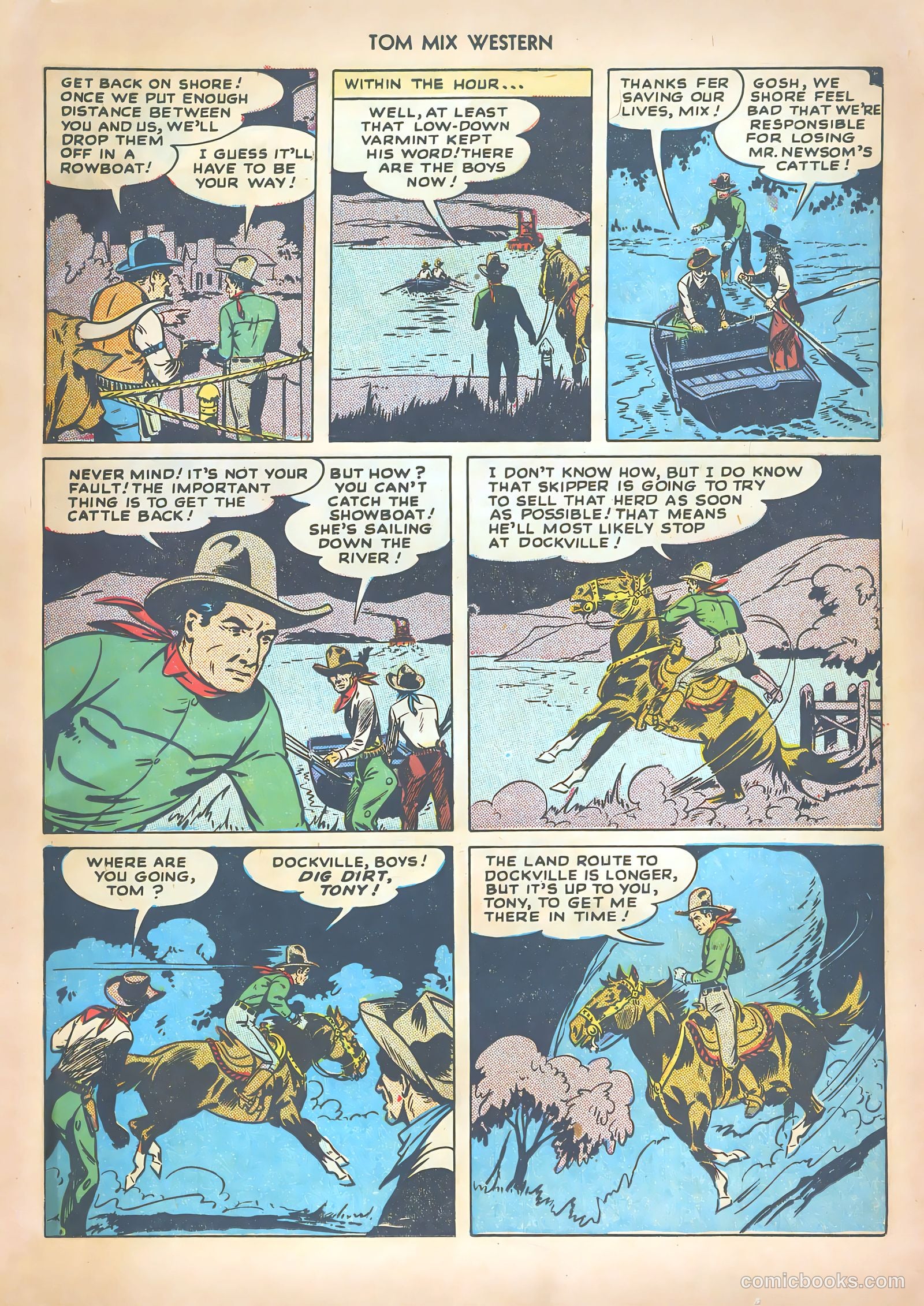 Tom Mix Western #13 — page 29 of 52