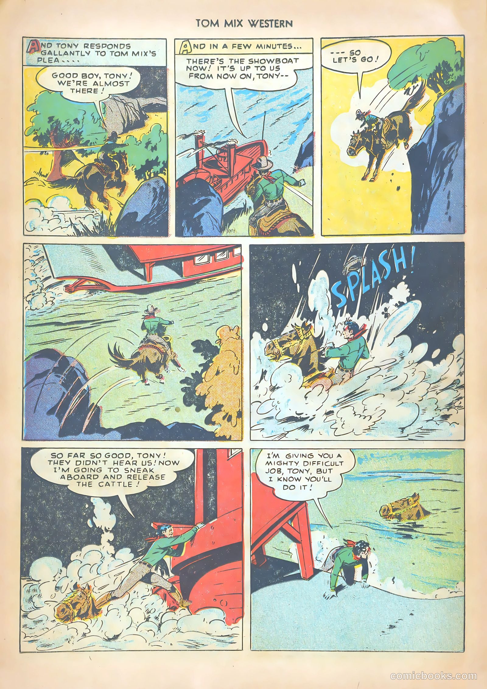 Tom Mix Western #13 — page 30 of 52