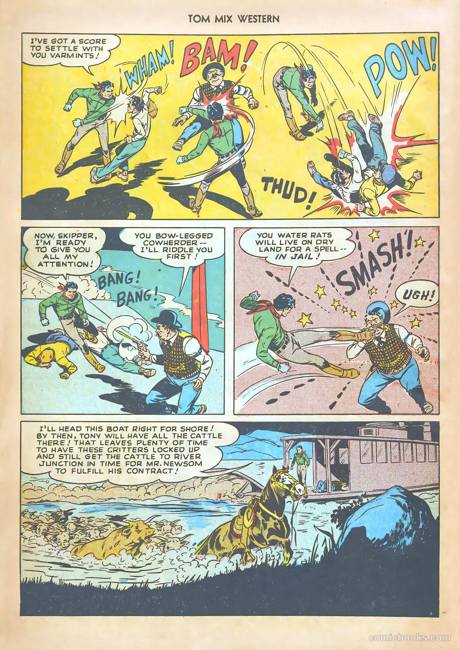 Tom Mix Western #13 — page 32 of 52