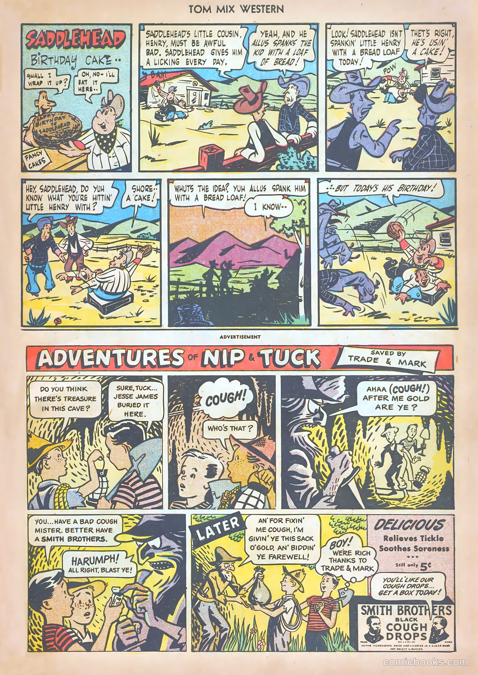 Tom Mix Western #13 — page 33 of 52