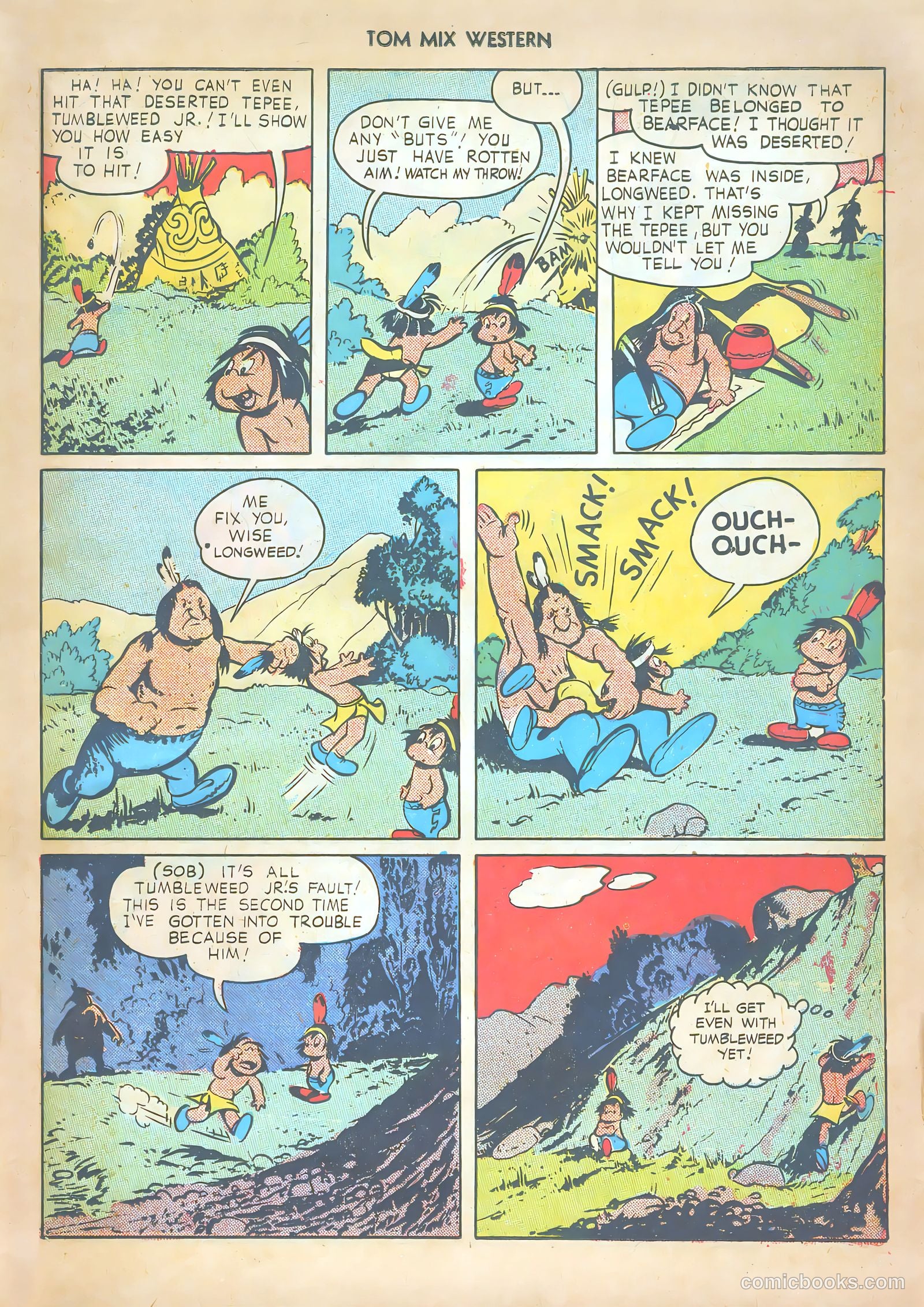 Tom Mix Western #13 — page 35 of 52