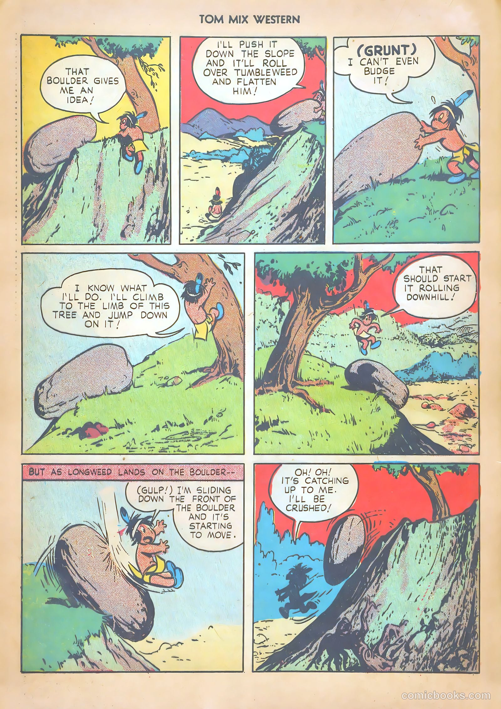 Tom Mix Western #13 — page 36 of 52