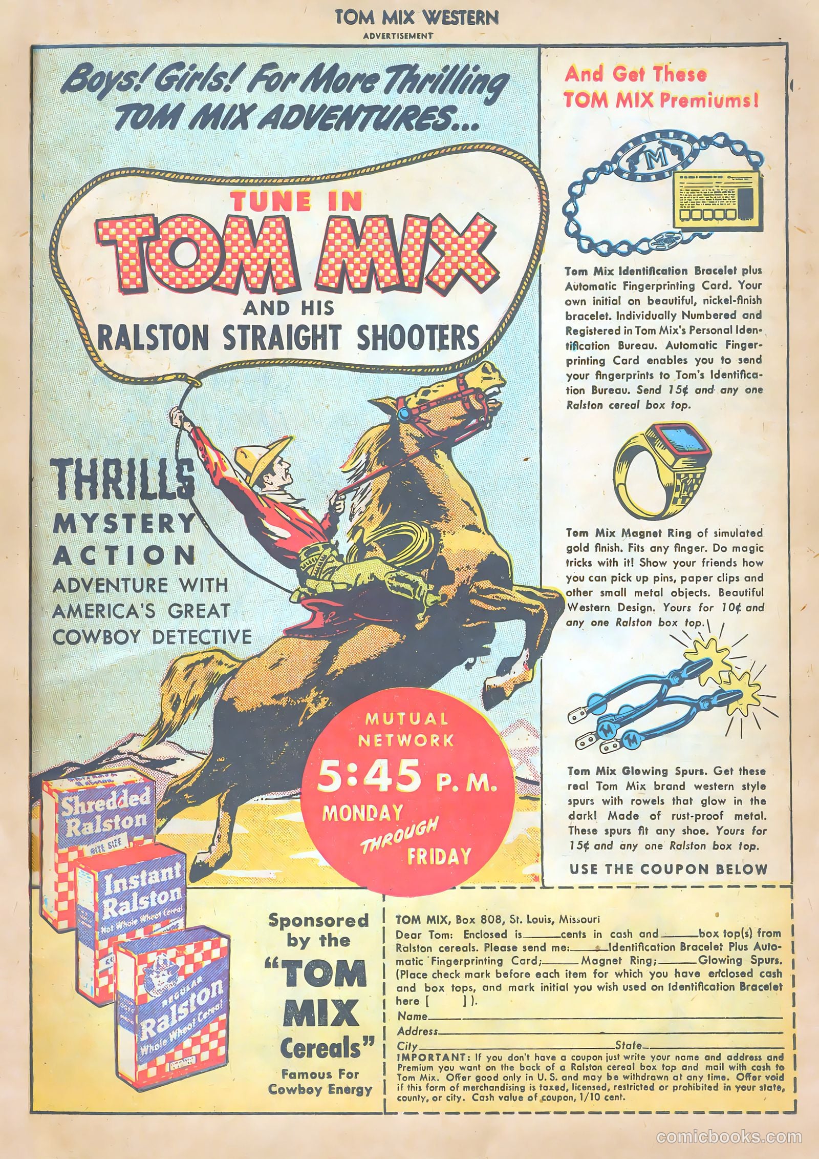 Tom Mix Western #13 — page 39 of 52