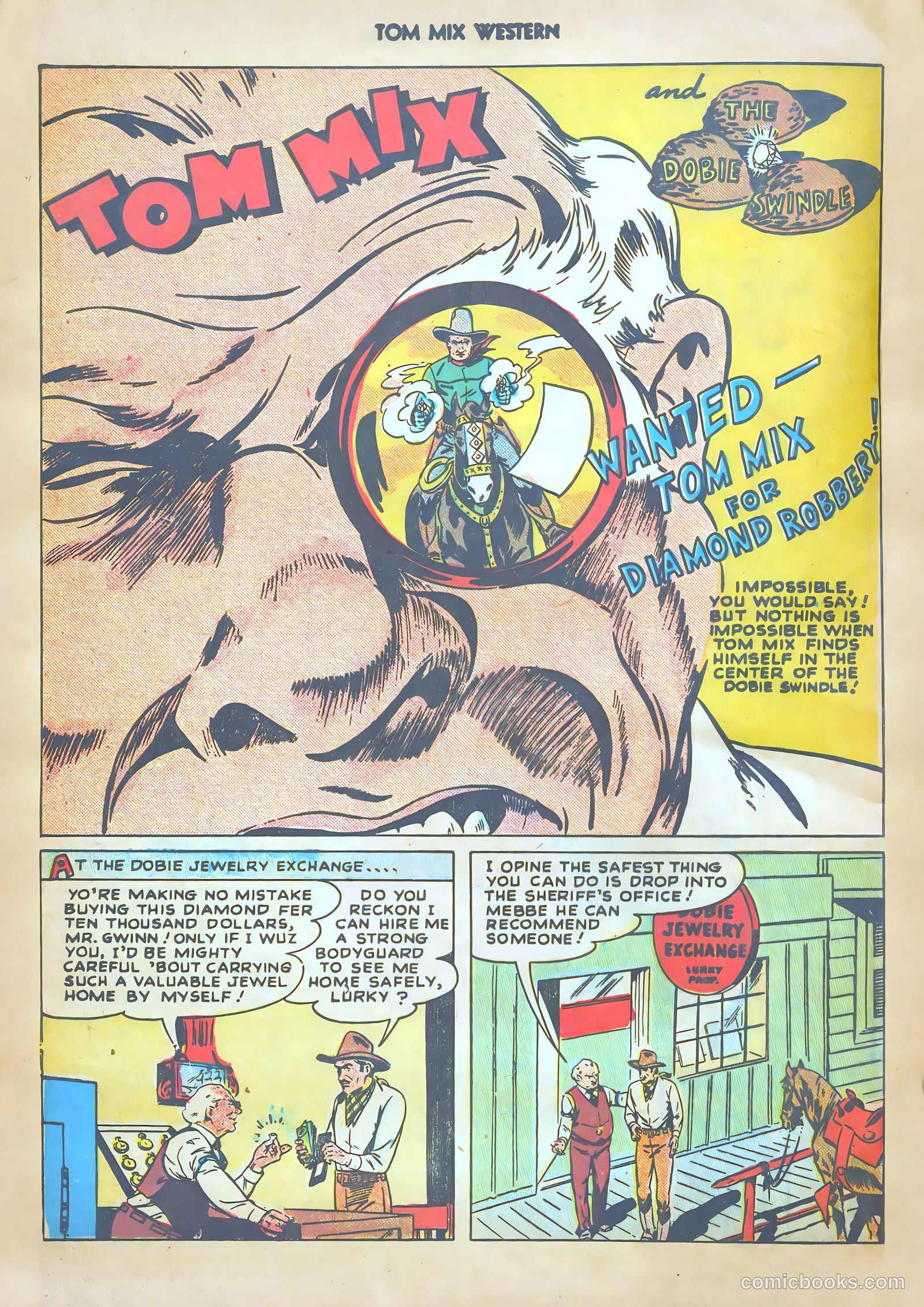 Tom Mix Western #13 — page 40 of 52