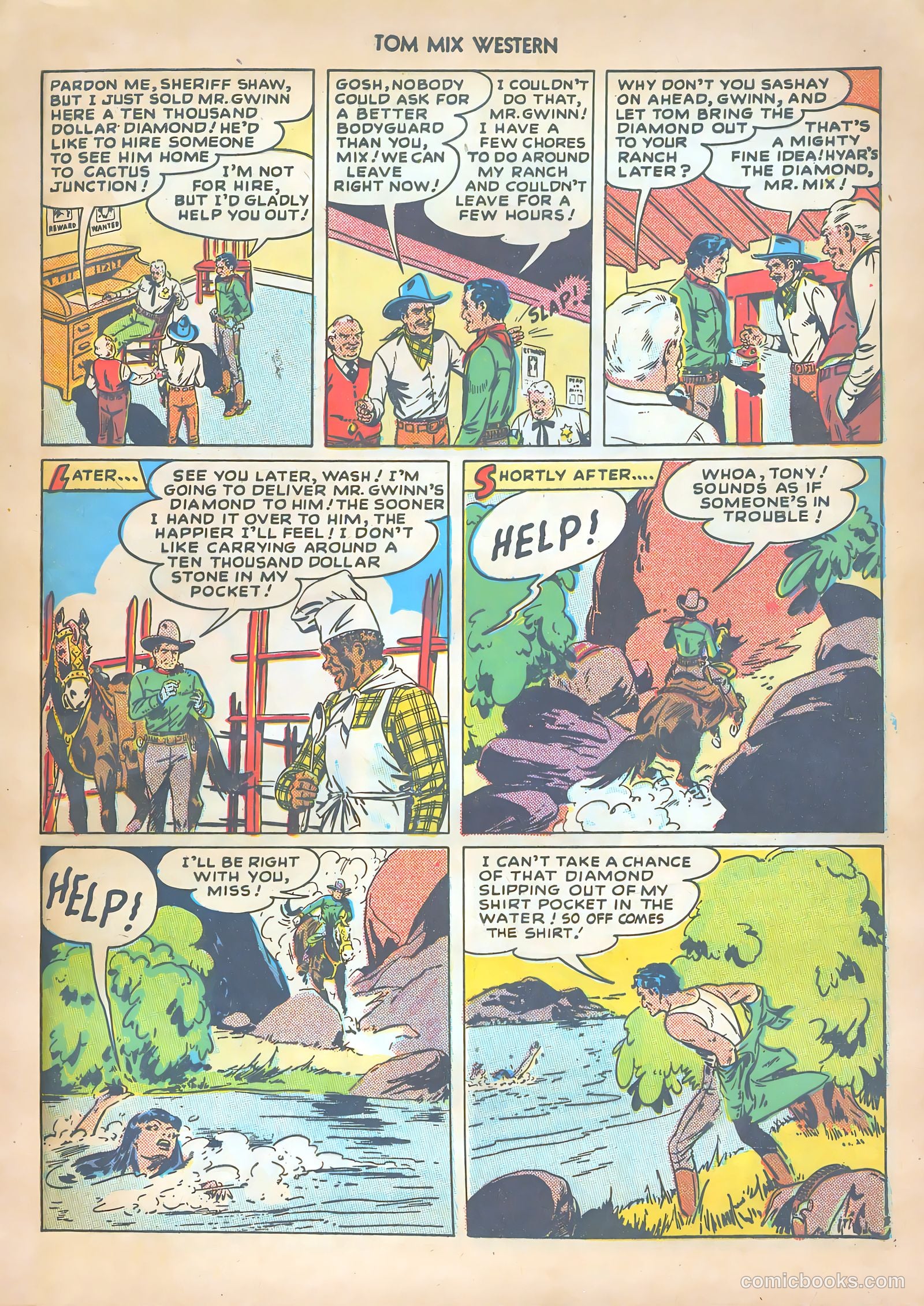 Tom Mix Western #13 — page 41 of 52