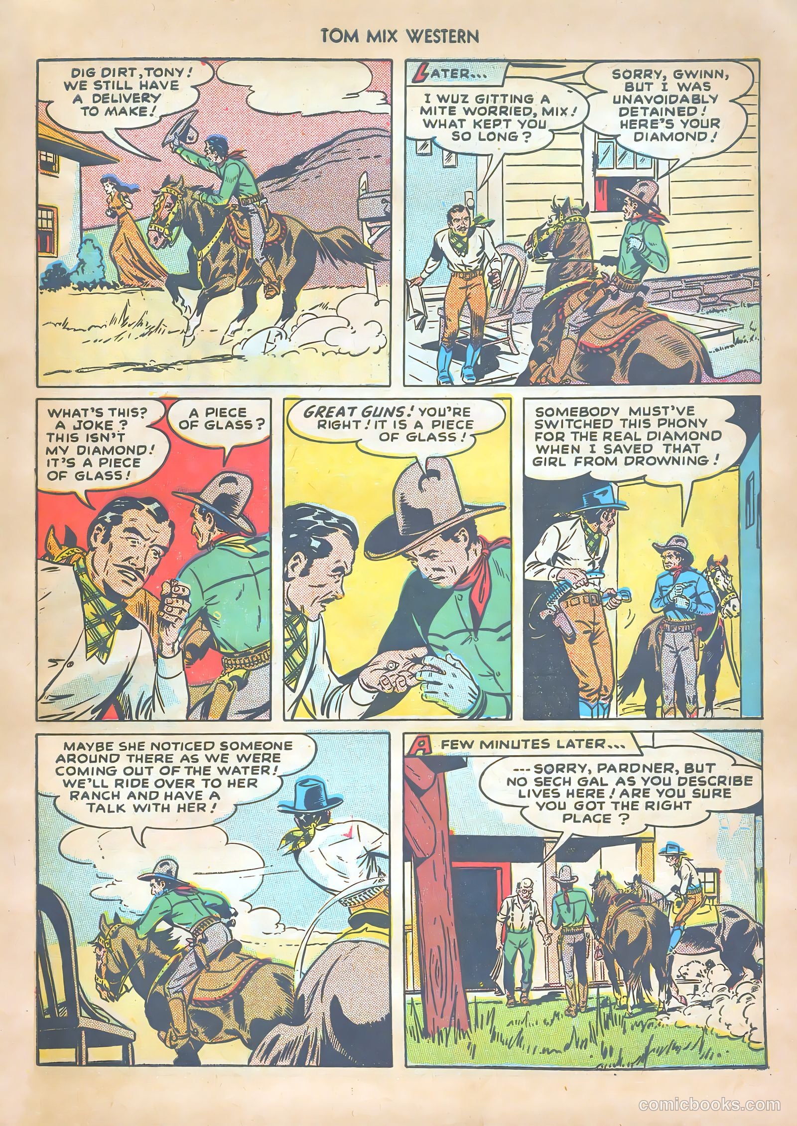 Tom Mix Western #13 — page 43 of 52