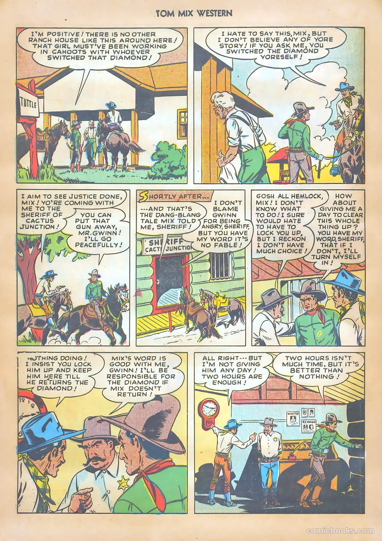 Tom Mix Western #13 — page 44 of 52