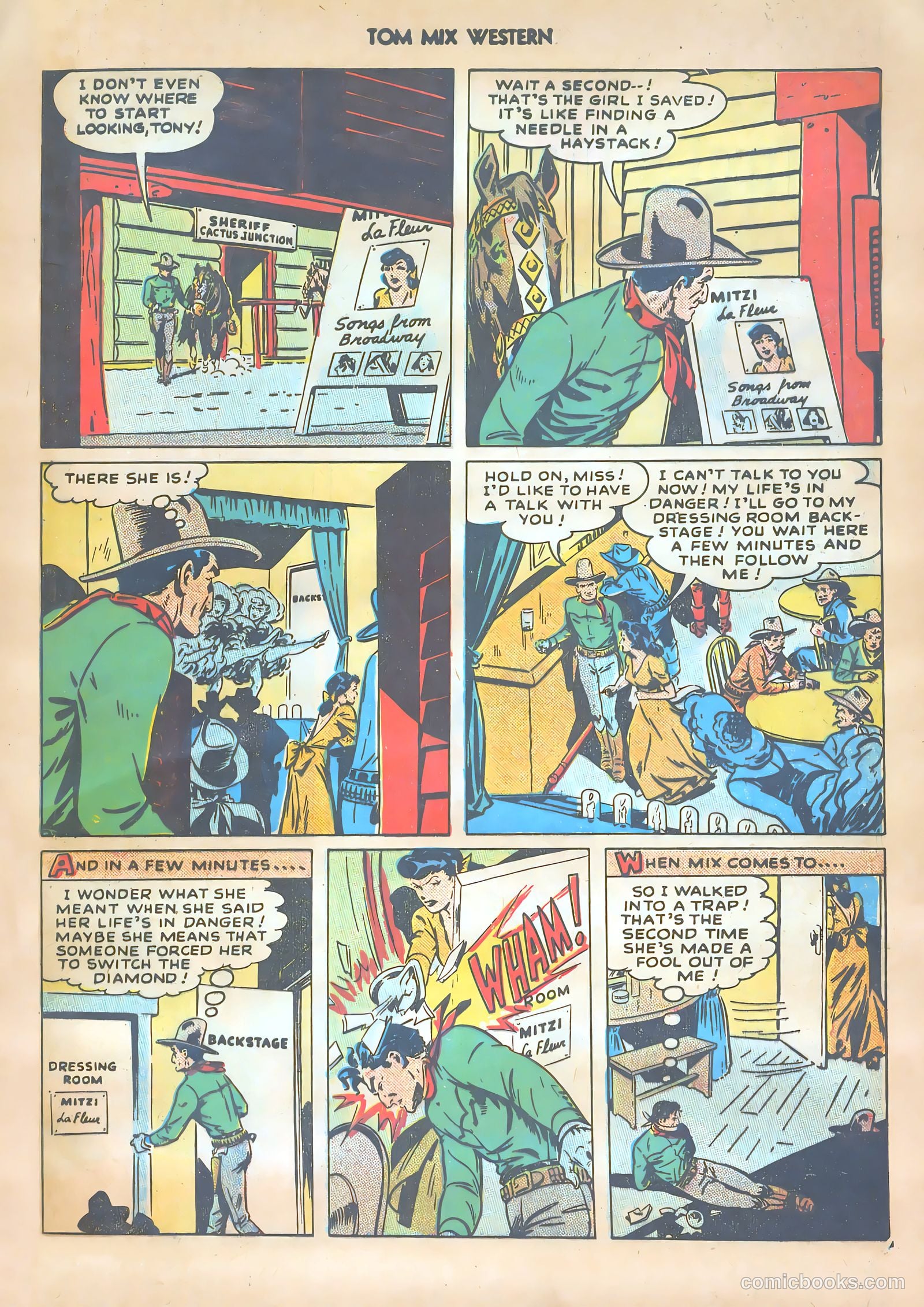 Tom Mix Western #13 — page 45 of 52