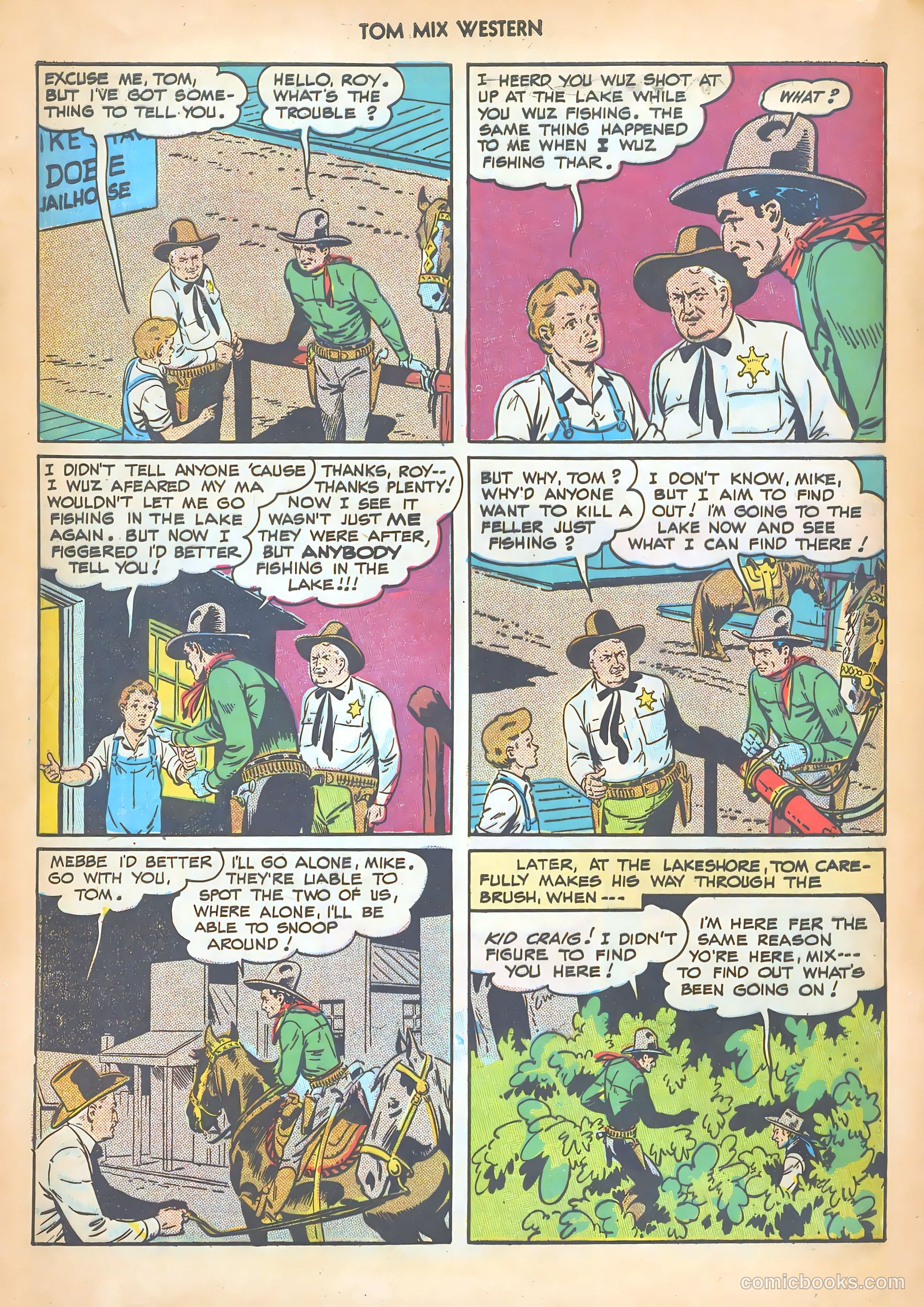 Tom Mix Western #14 — page 8 of 52