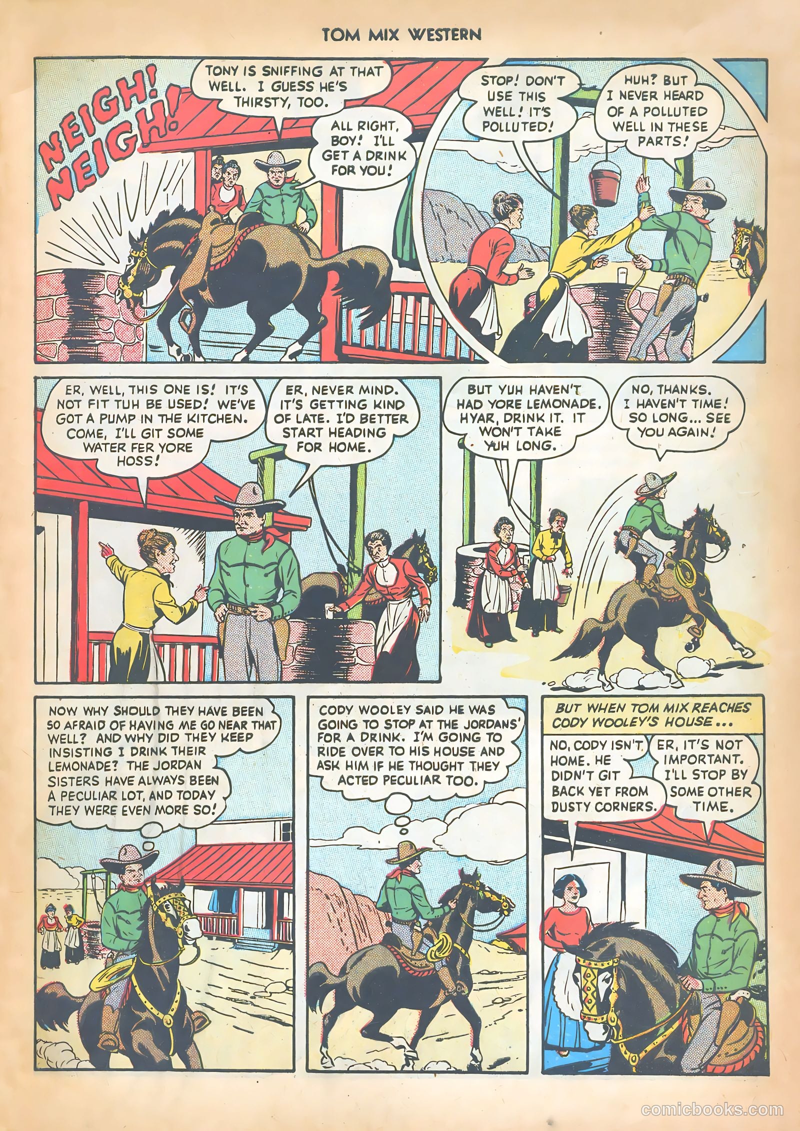 Tom Mix Western #14 — page 19 of 52