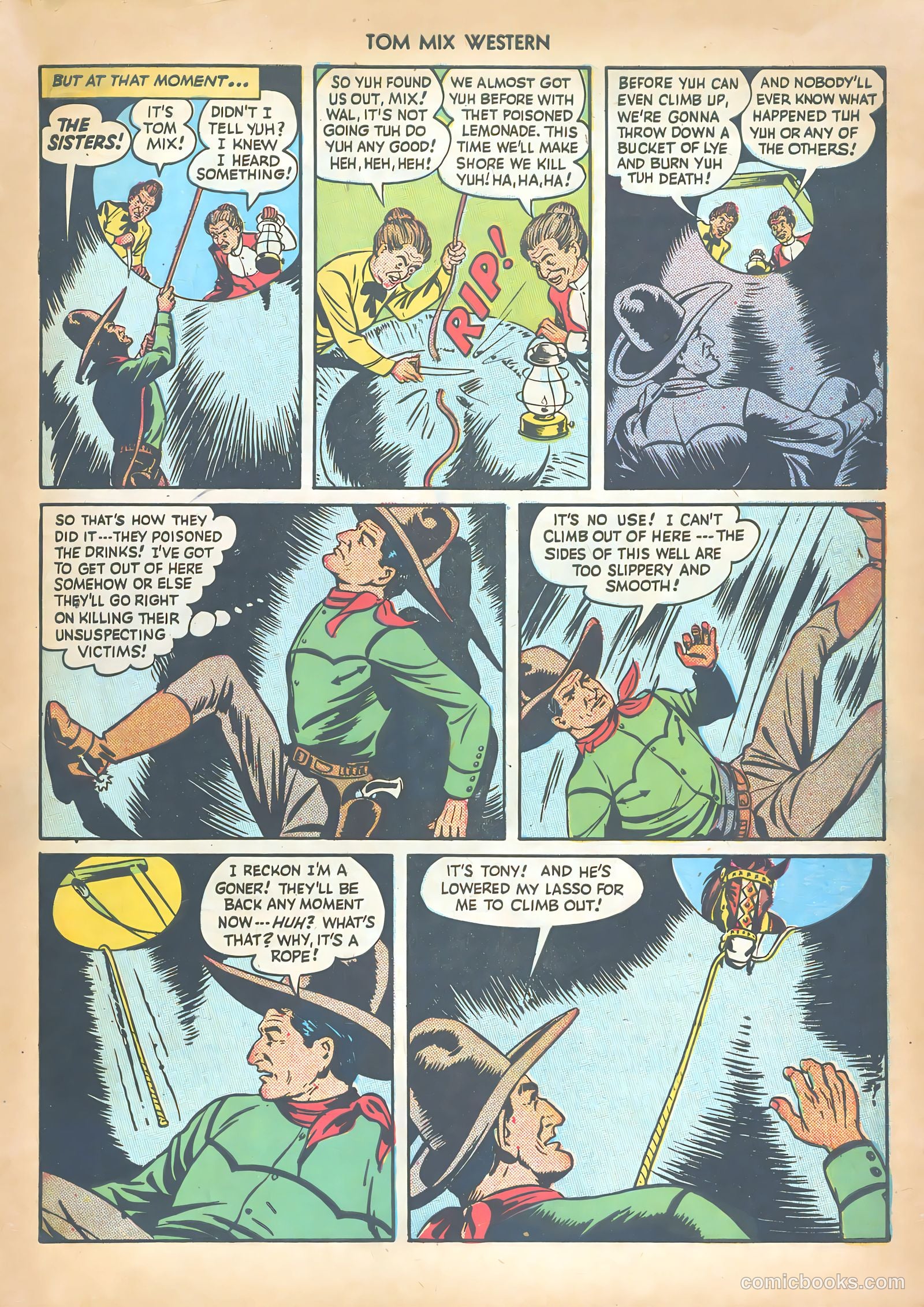 Tom Mix Western #14 — page 21 of 52