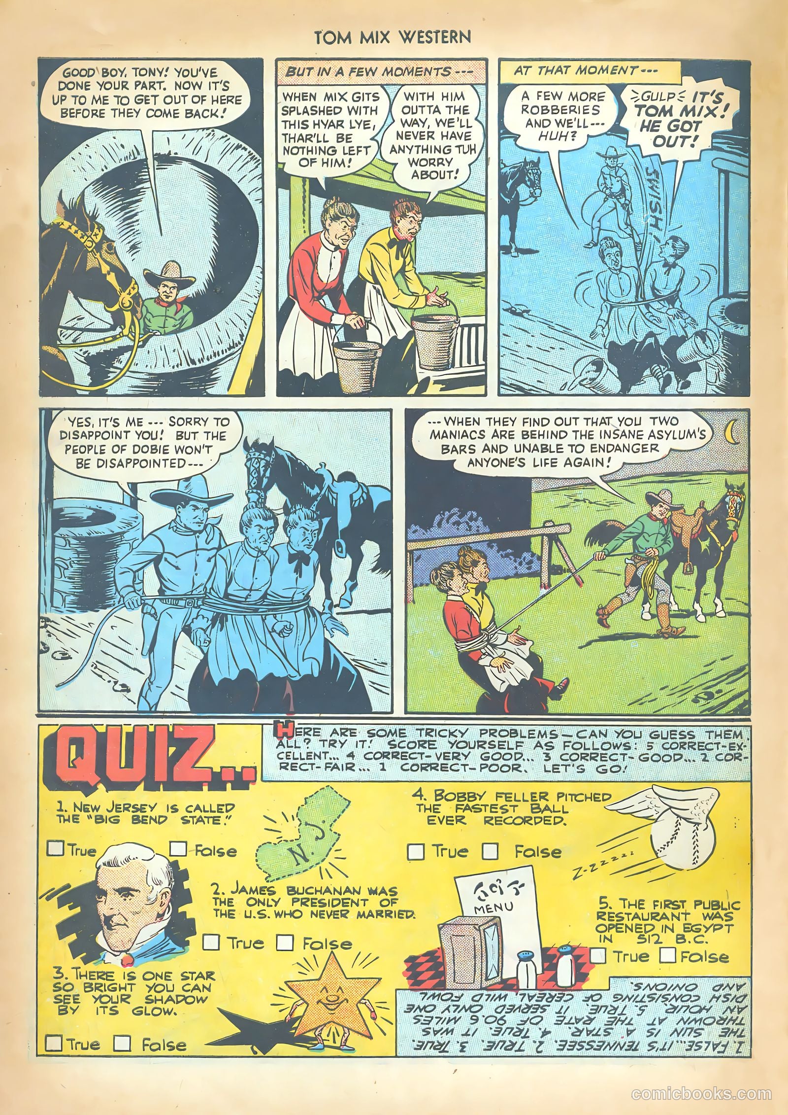 Tom Mix Western #14 — page 22 of 52