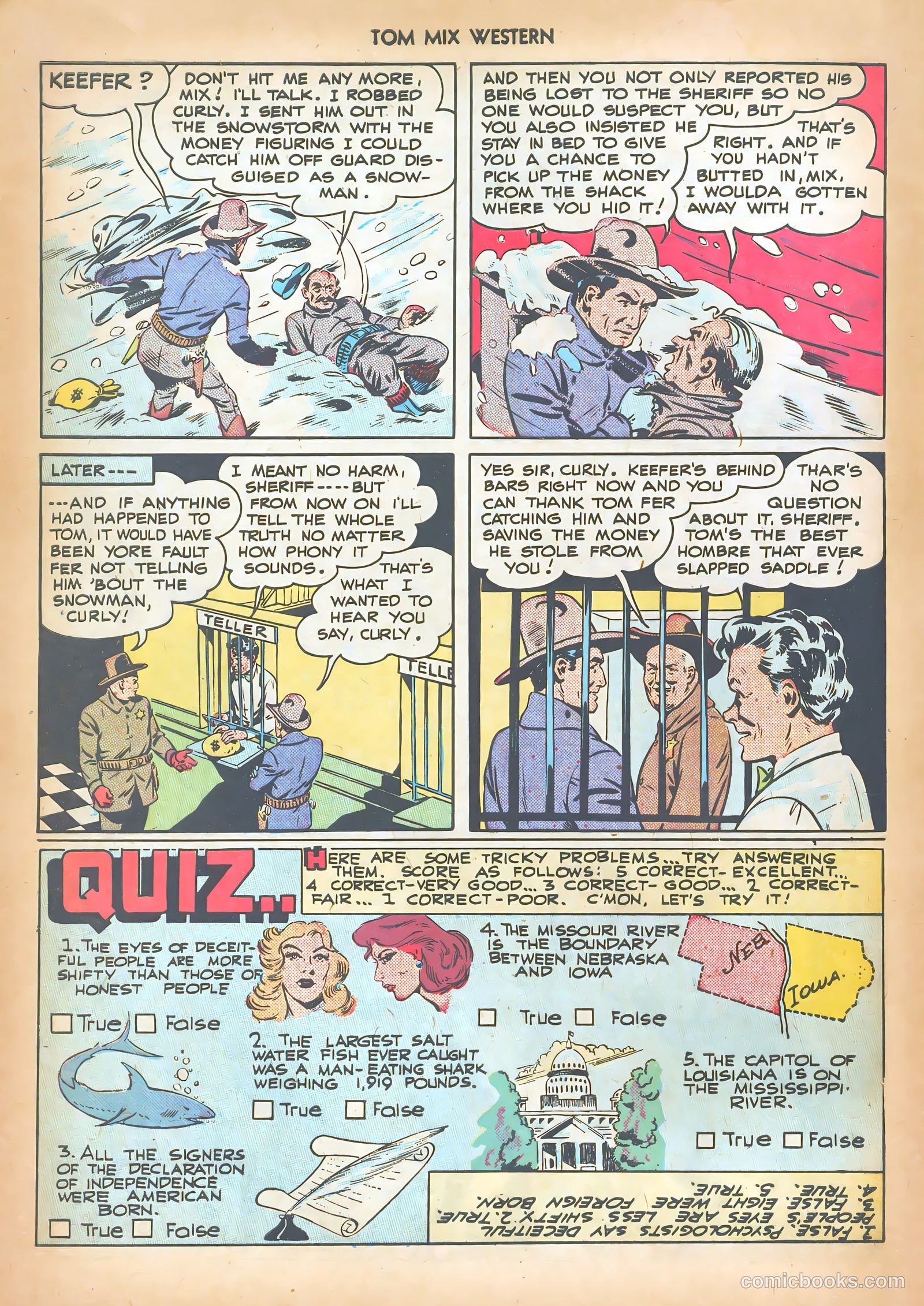 Tom Mix Western #14 — page 32 of 52