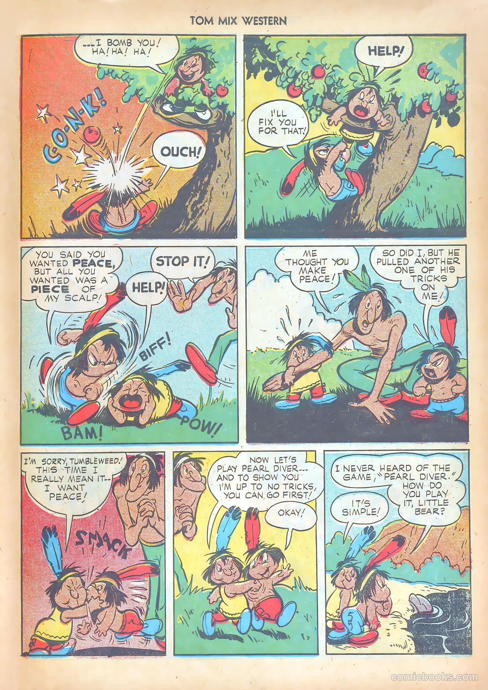 Tom Mix Western #14 — page 35 of 52