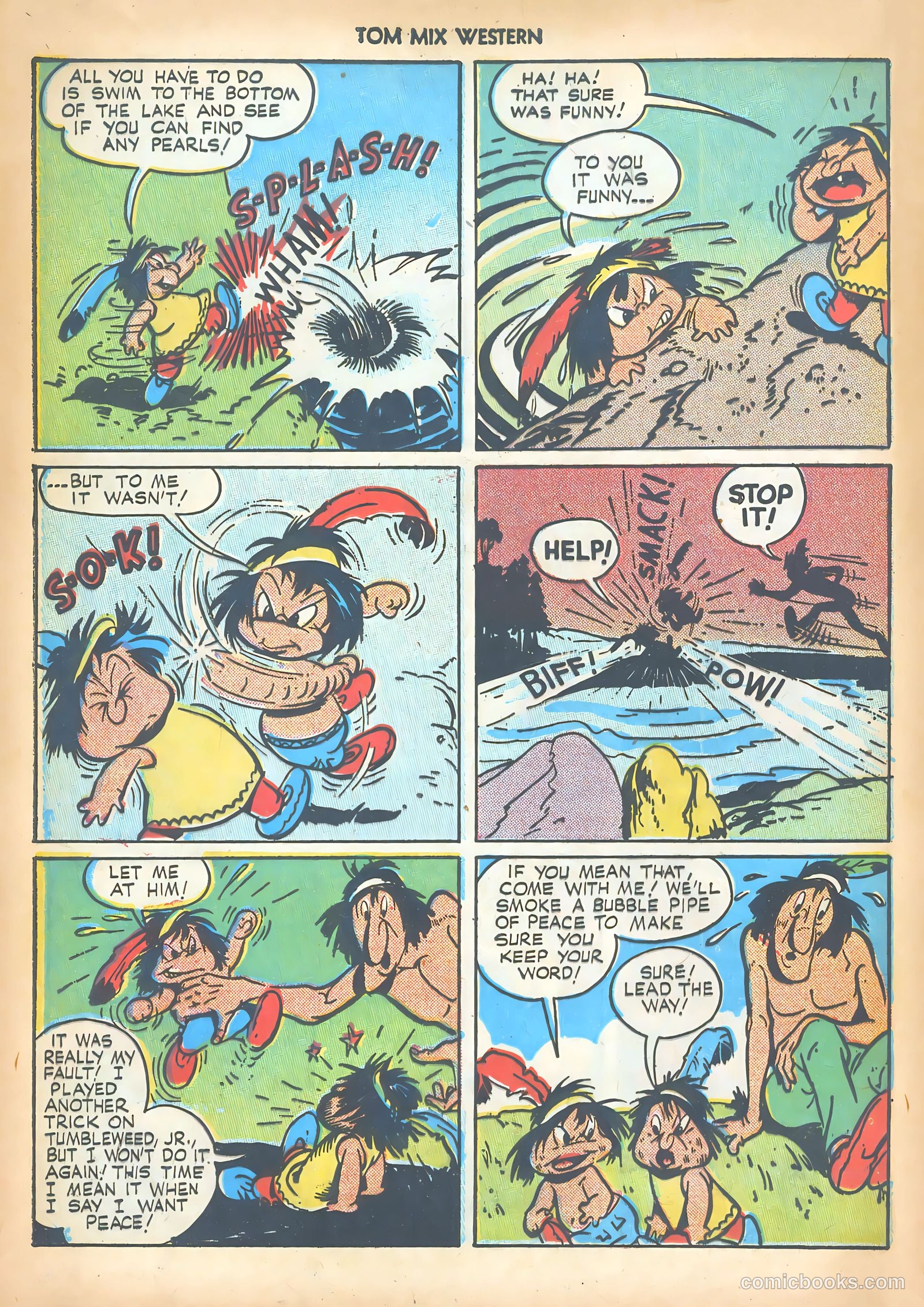 Tom Mix Western #14 — page 36 of 52