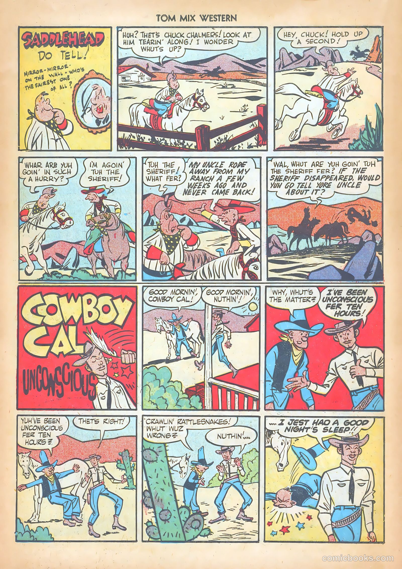 Tom Mix Western #14 — page 38 of 52