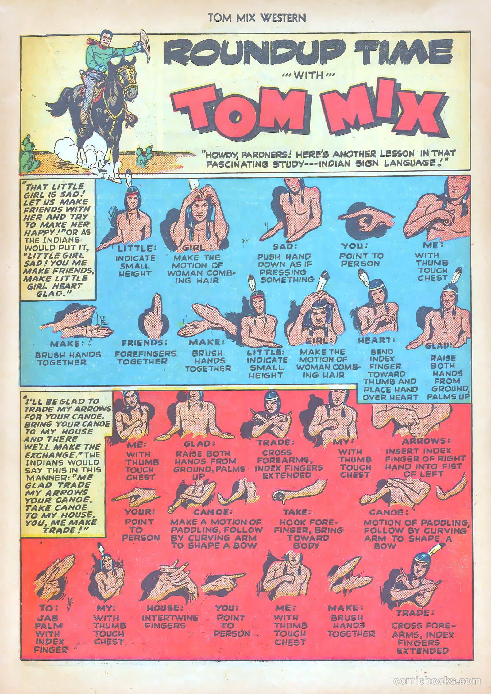 Tom Mix Western #14 — page 39 of 52