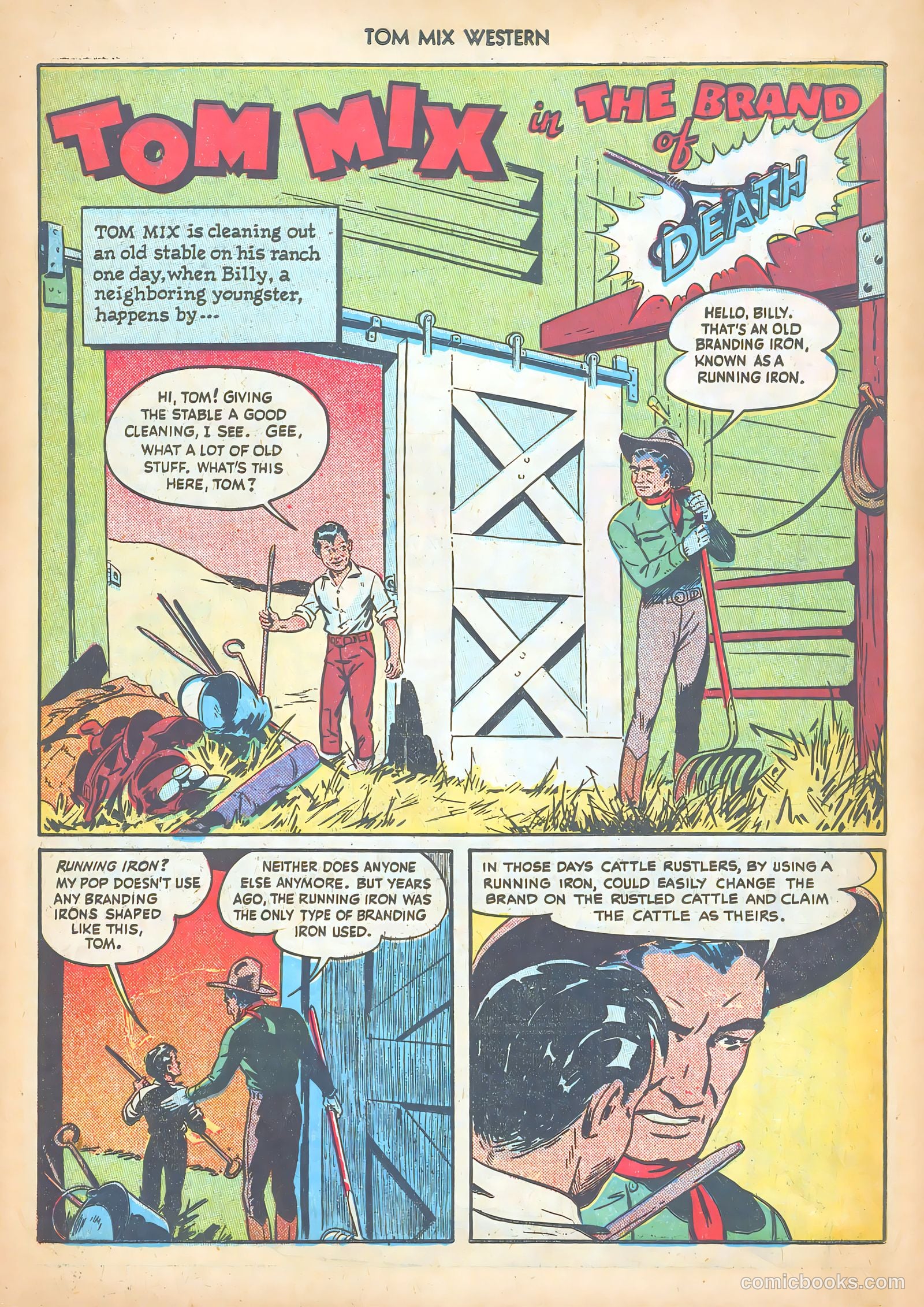 Tom Mix Western #14 — page 42 of 52